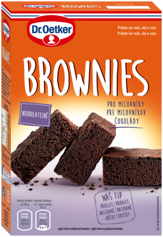 Picture - Čokoládové Brownies Dr. Oetker 