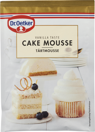 Picture - Dr. Oetker Cake Mousse Vanilla Taste
