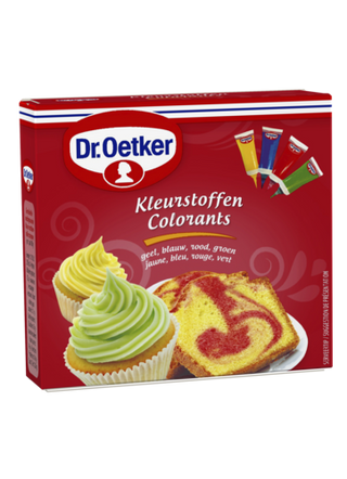 Picture - Dr. Oetker Kleurstoffen  rood