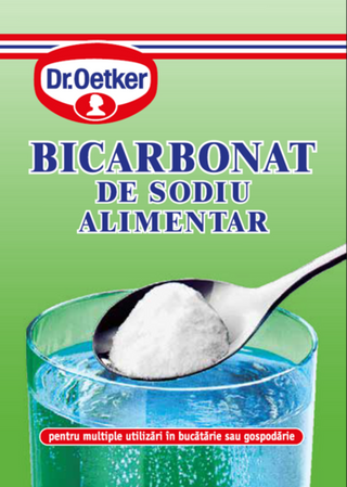 Picture - Bicarbonat de sodiu alimentar Dr. Oetker - cu lămâie