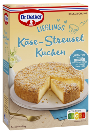 Picture - Dr. Oetker Käse-Streusel-Kuchen