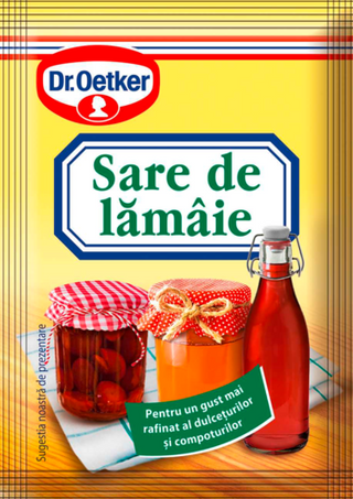 Picture - Sare de lămâie Dr. Oetker (5 g)