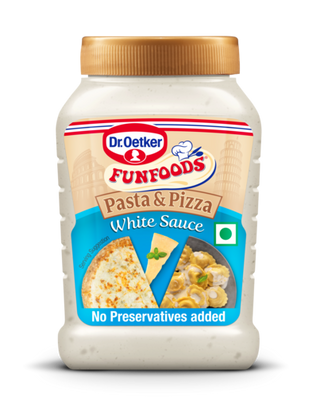 Picture - Dr. Oetker FunFoods Pasta & Pizza White Sauce (5 tbsp)
