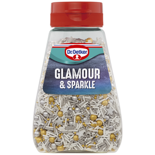 Picture - Dr. Oetker Glamour & Sparkle Sprinkles Sprinkle or Decorate as per photo