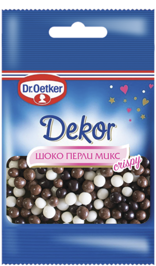 Picture - шоко перли Dr.Oetker (или други дребни шоколодави бонбонки за декориране)
