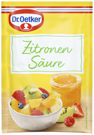 Picture - Dr. Oetker Zitronensäure (5 g)
