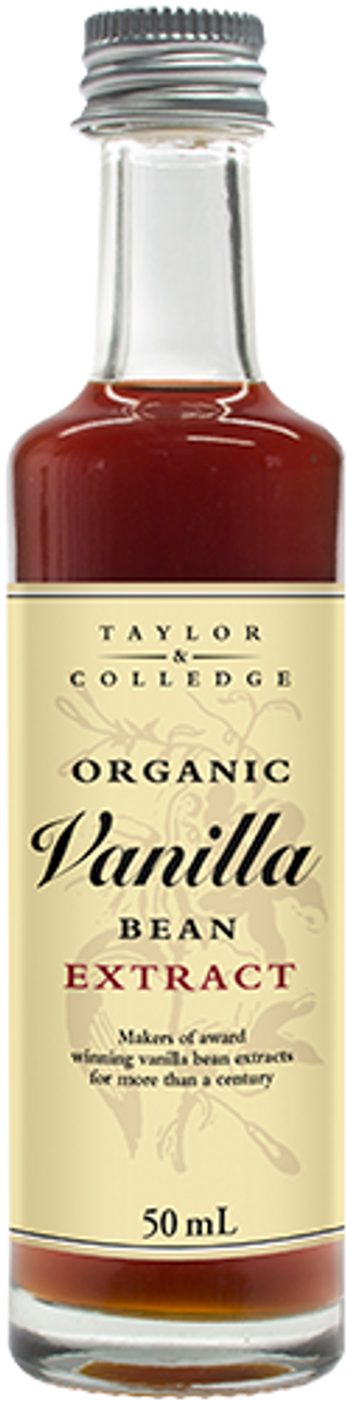 Picture - Taylor & Colledge Vanilla Extract vaniljauutetta tai yhden vaniljatangon siemenet