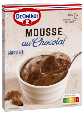 Picture - Dr. Oetker Mousse au Chocolat klassisch