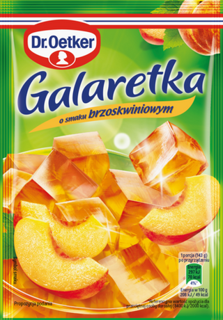 Picture - Galaretki o smaku brzoskwiniowym Dr. Oetkera