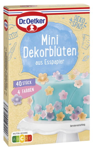 Picture - Dr. Oetker Mini Dekorblüten kleine Dekorblüten