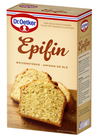 Picture - Dr. Oetker Epifin (Weizenstärke) gemischt mit 1 EL kaltem Wasser