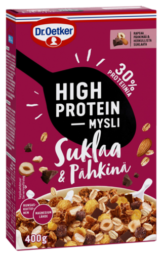 Picture - High Protein Suklaa & pähkinä proteiinimysliä
