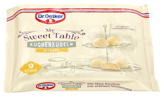 Picture - Dr. Oetker My Sweet Table Kuchenkugeln Zitrone