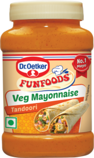 Picture - Dr. Oetker FunFoods Mayonnaise Tandoori (4 tbsp)