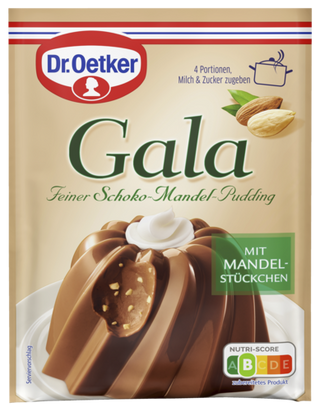 Picture - Dr. Oetker Gala Puddingpulver Schoko-Mandel