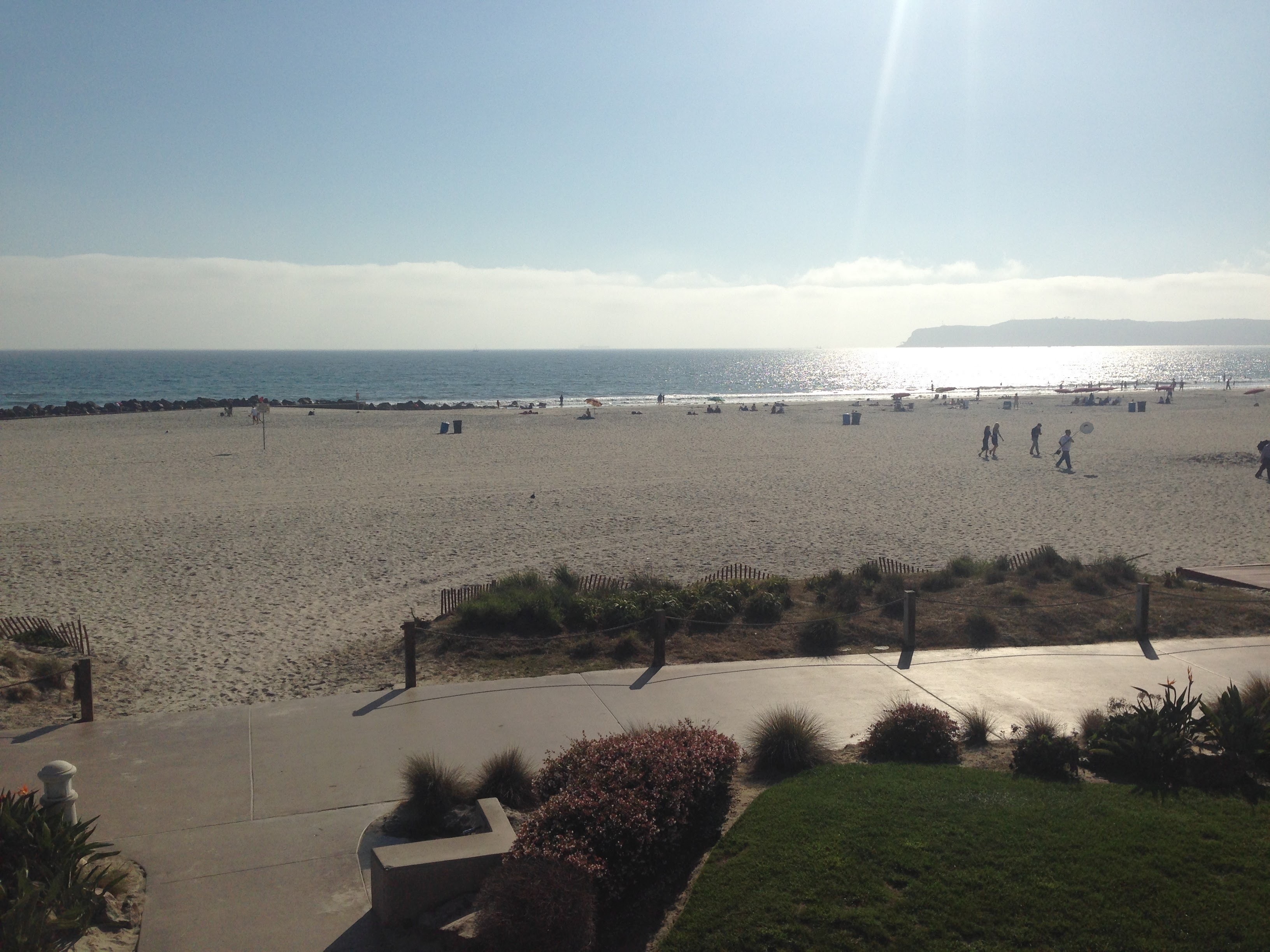 Beach of San Diego near Coronado, Courtesy Bellhop