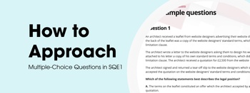 FQPS Academy - Blog - How to Approach Multiple-Choice Questions in SQE1