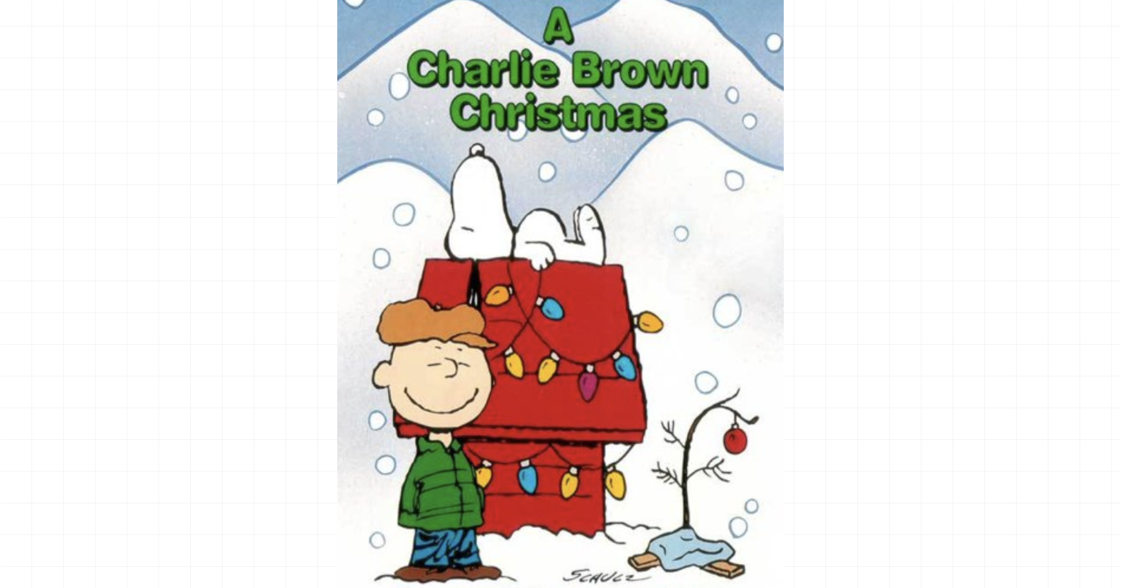 A Charlie Brown Christmas movie poster