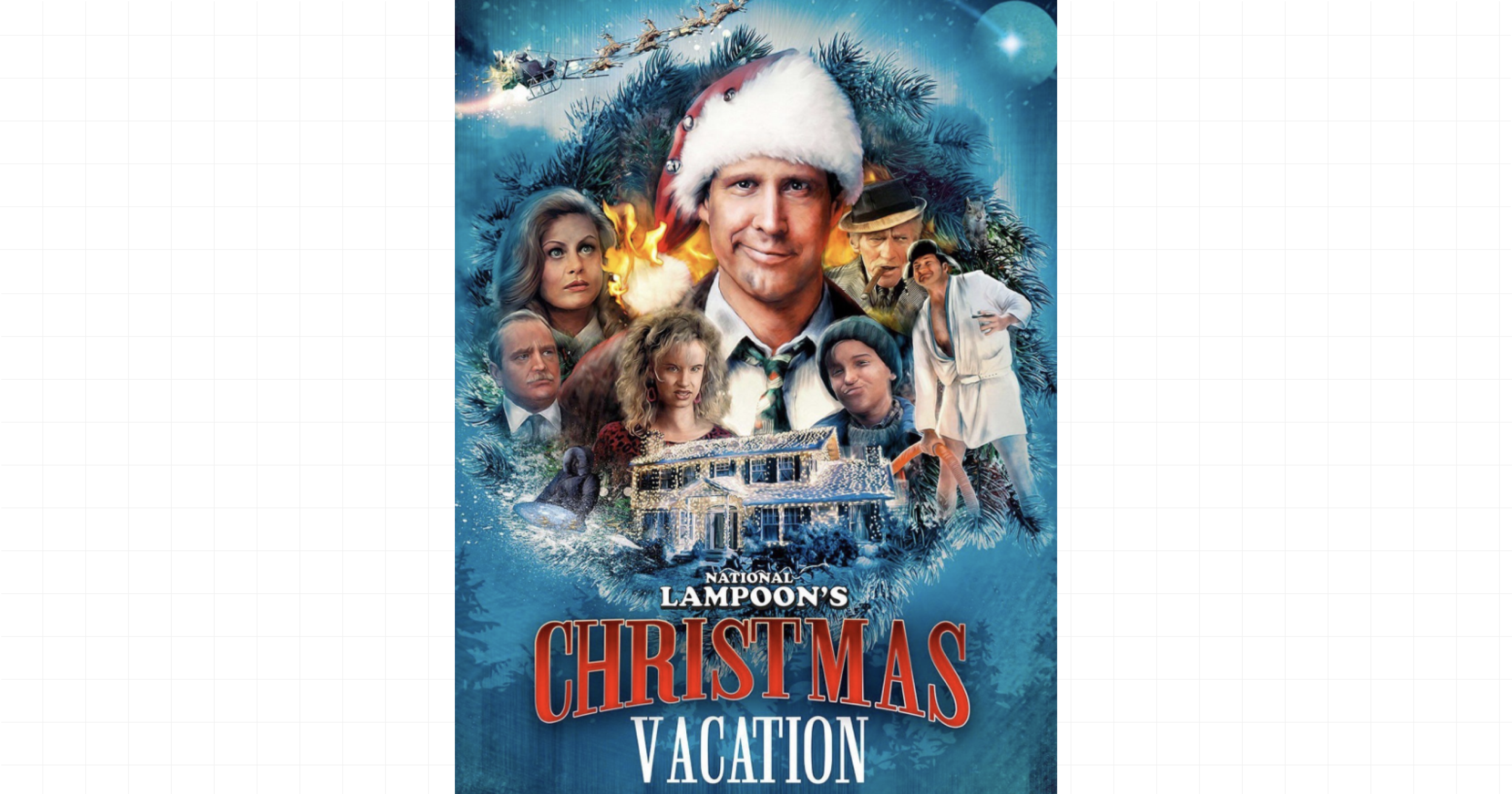National Lampoon's Christmas Vacation movie poster
