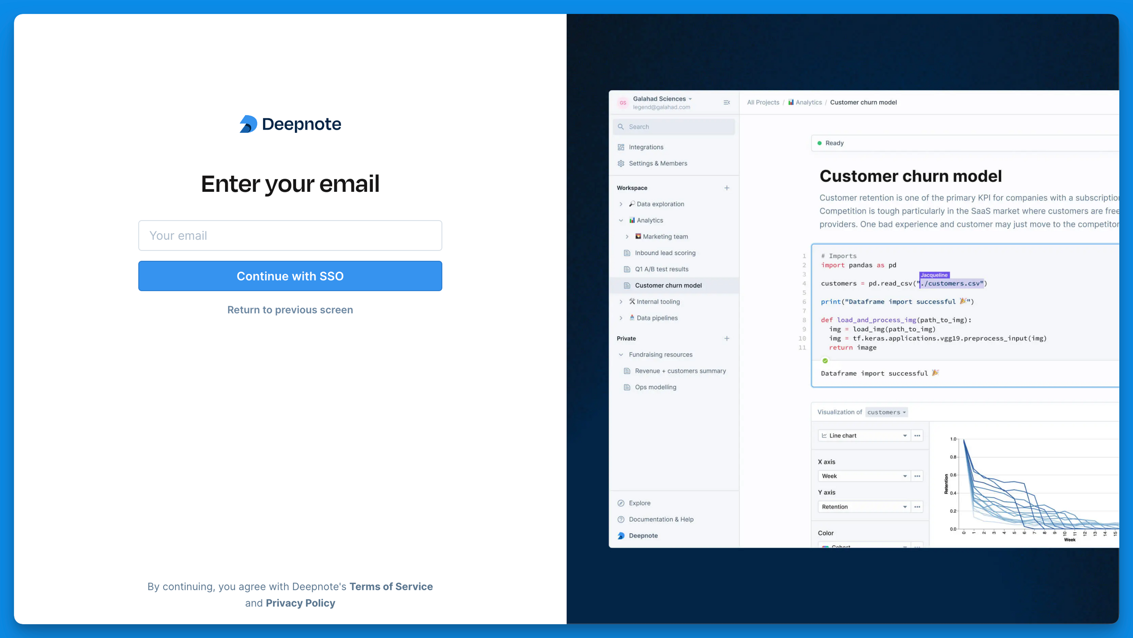 SSO & Directory sync Deepnote docs