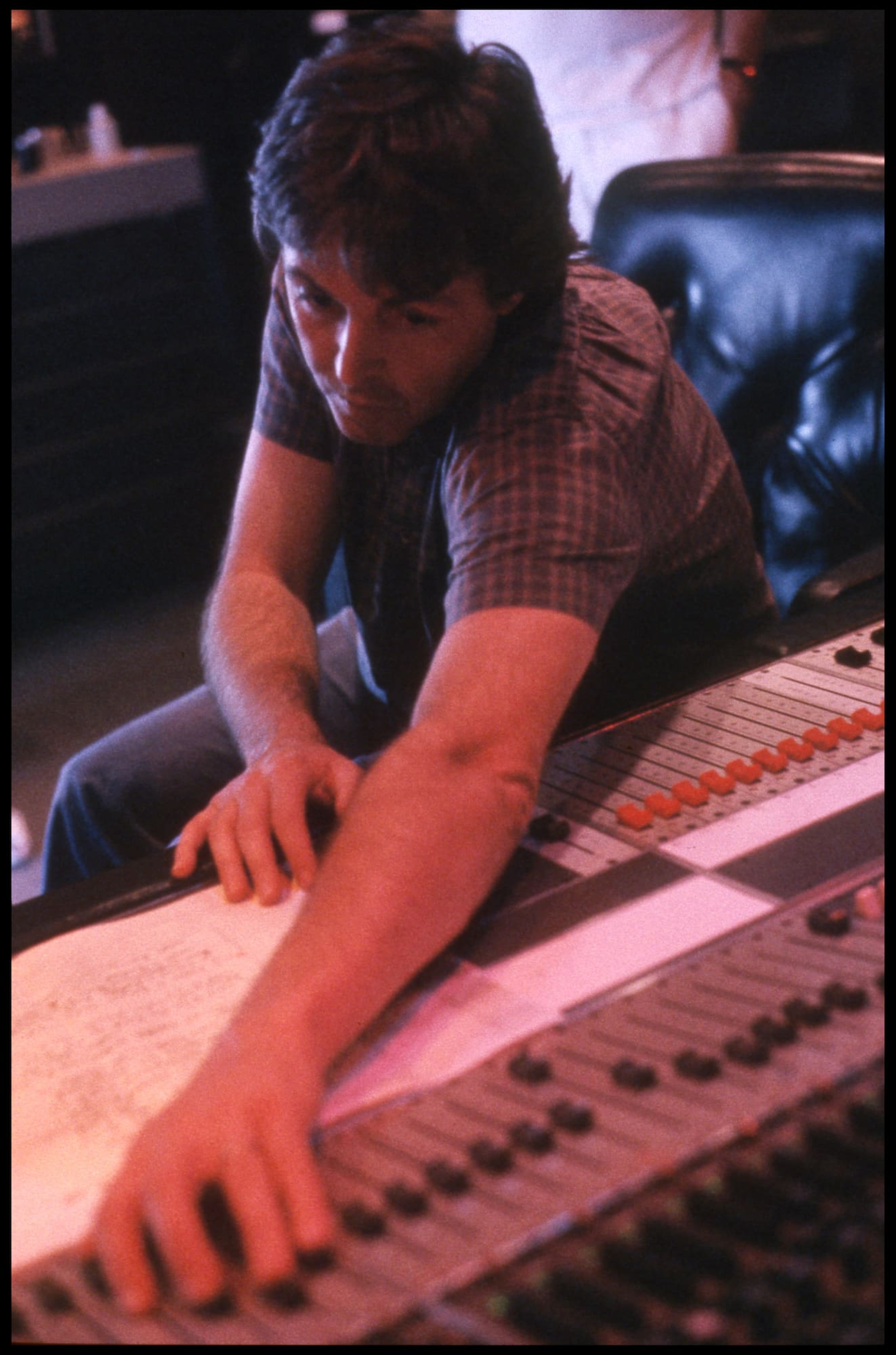 Photo of Paul during the 'Pipes Of Peace' recording sessions