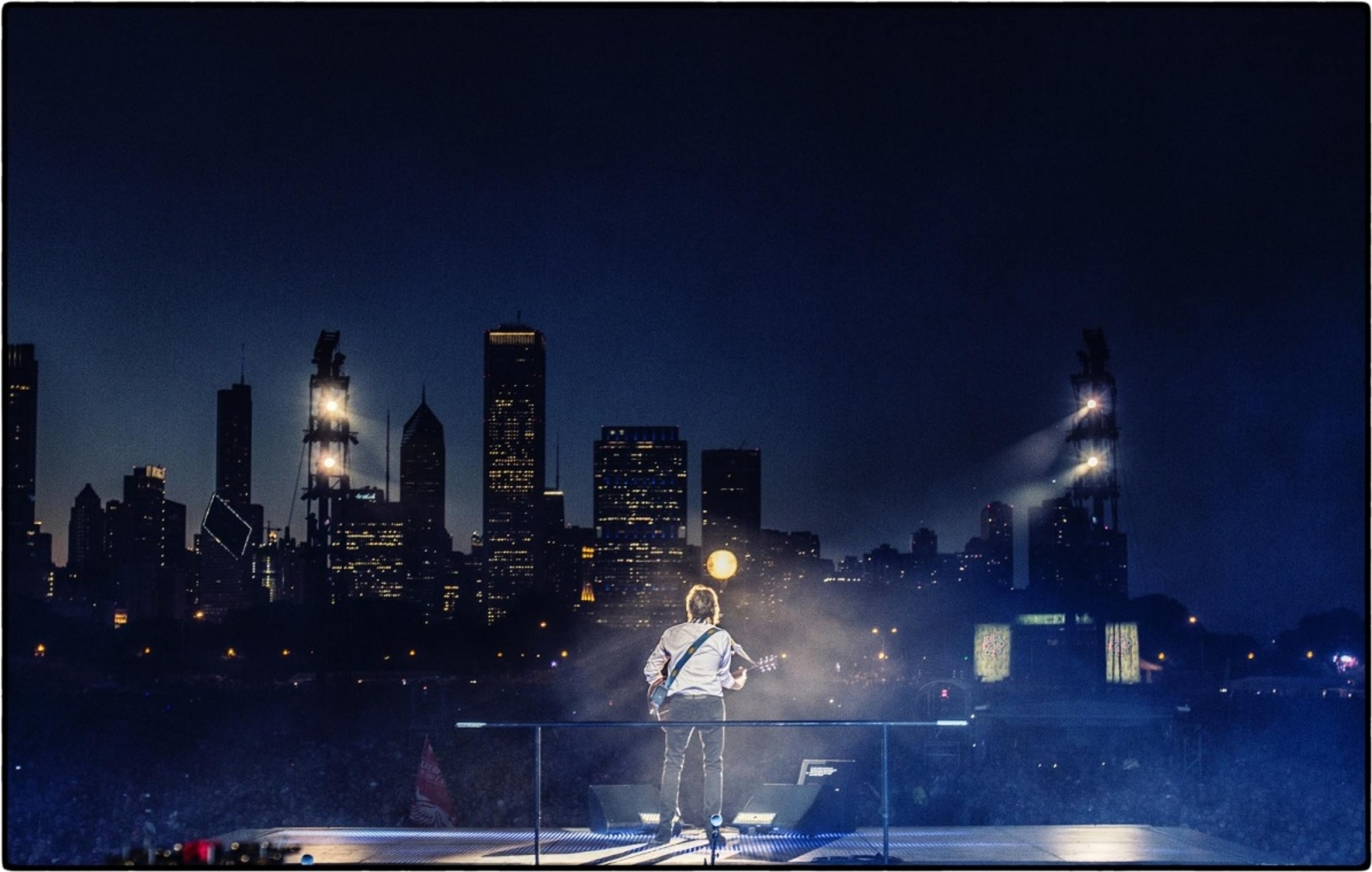 Paul performing at Lollapalooza Festival, Grant Park, Chicago - 31st July 2015