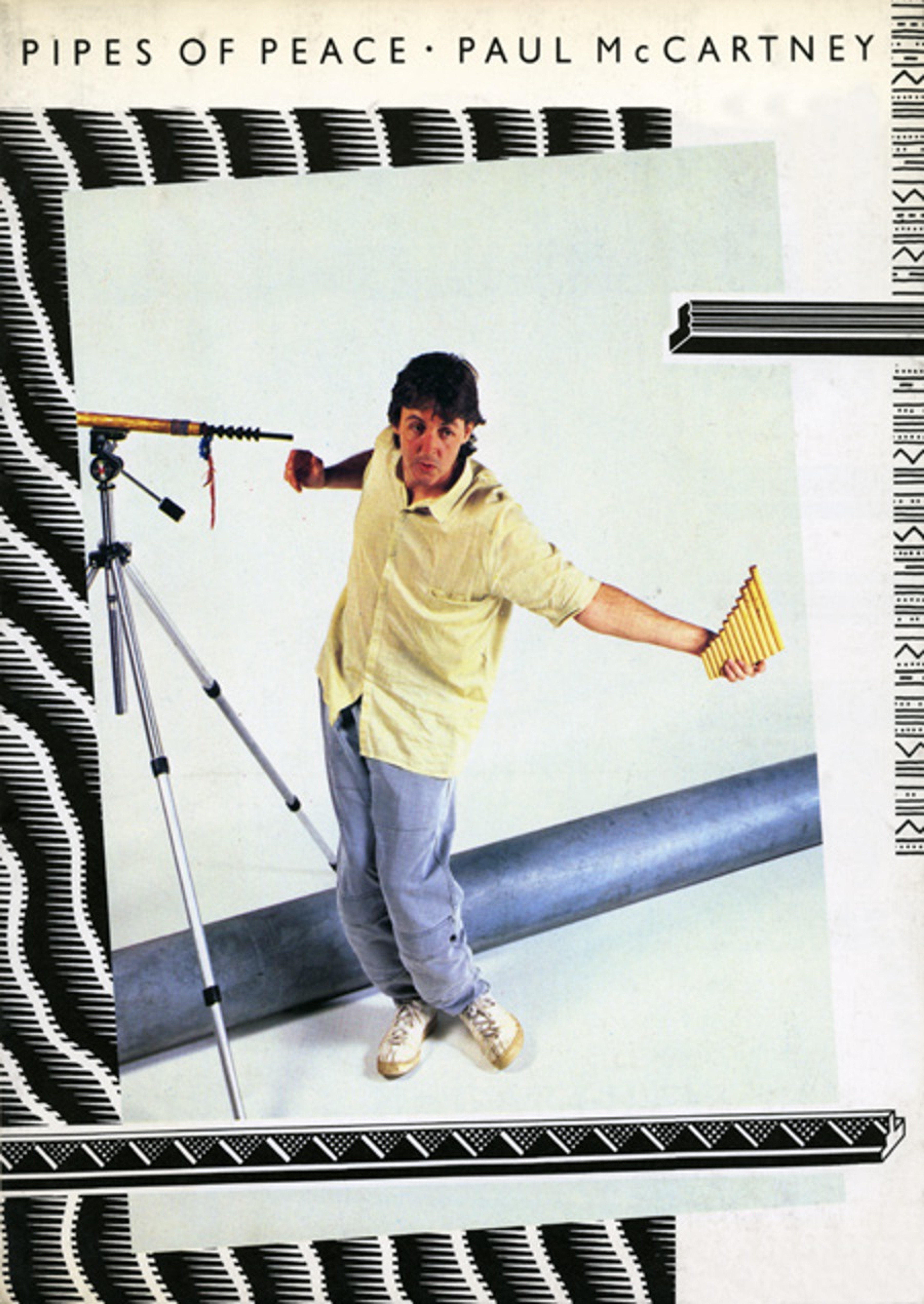 Book cover for Paul McCartney Pipes Of Peace Album Songbook