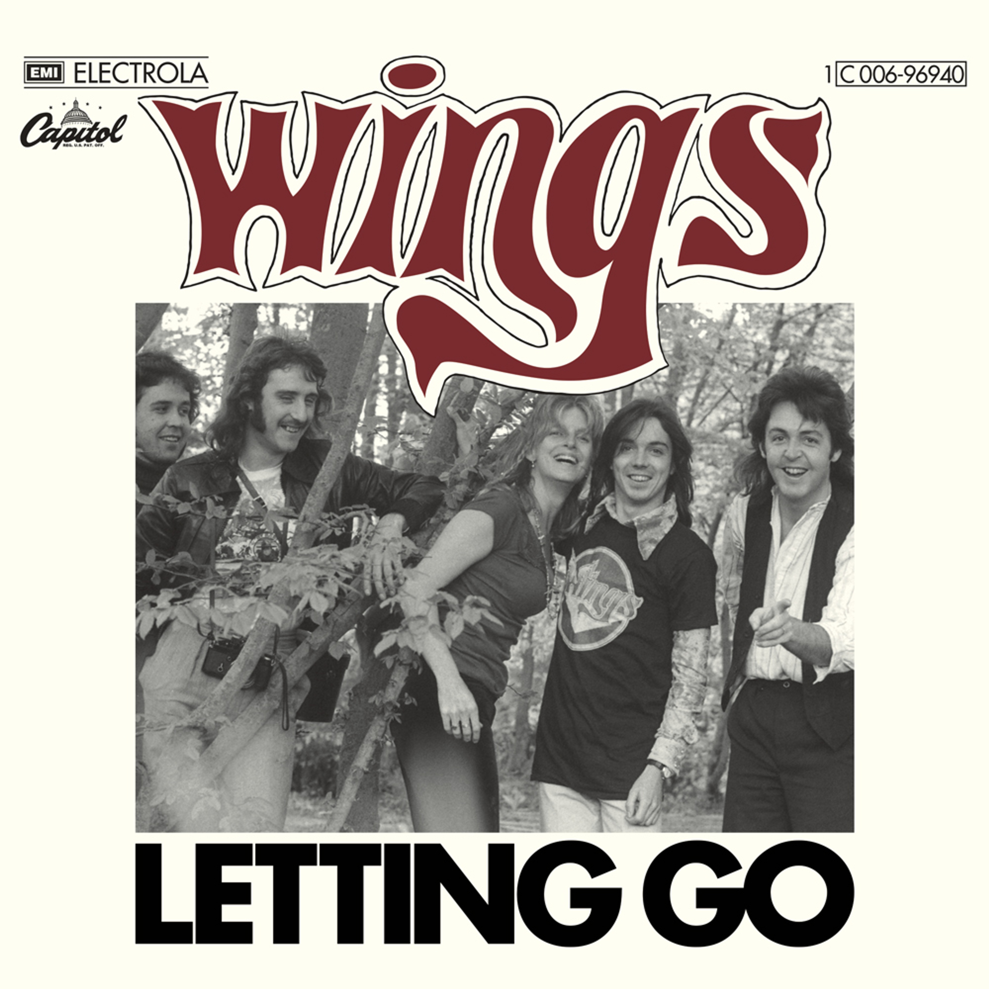 “Letting Go” Single artwork as featured in 'The 7" Singles Box'