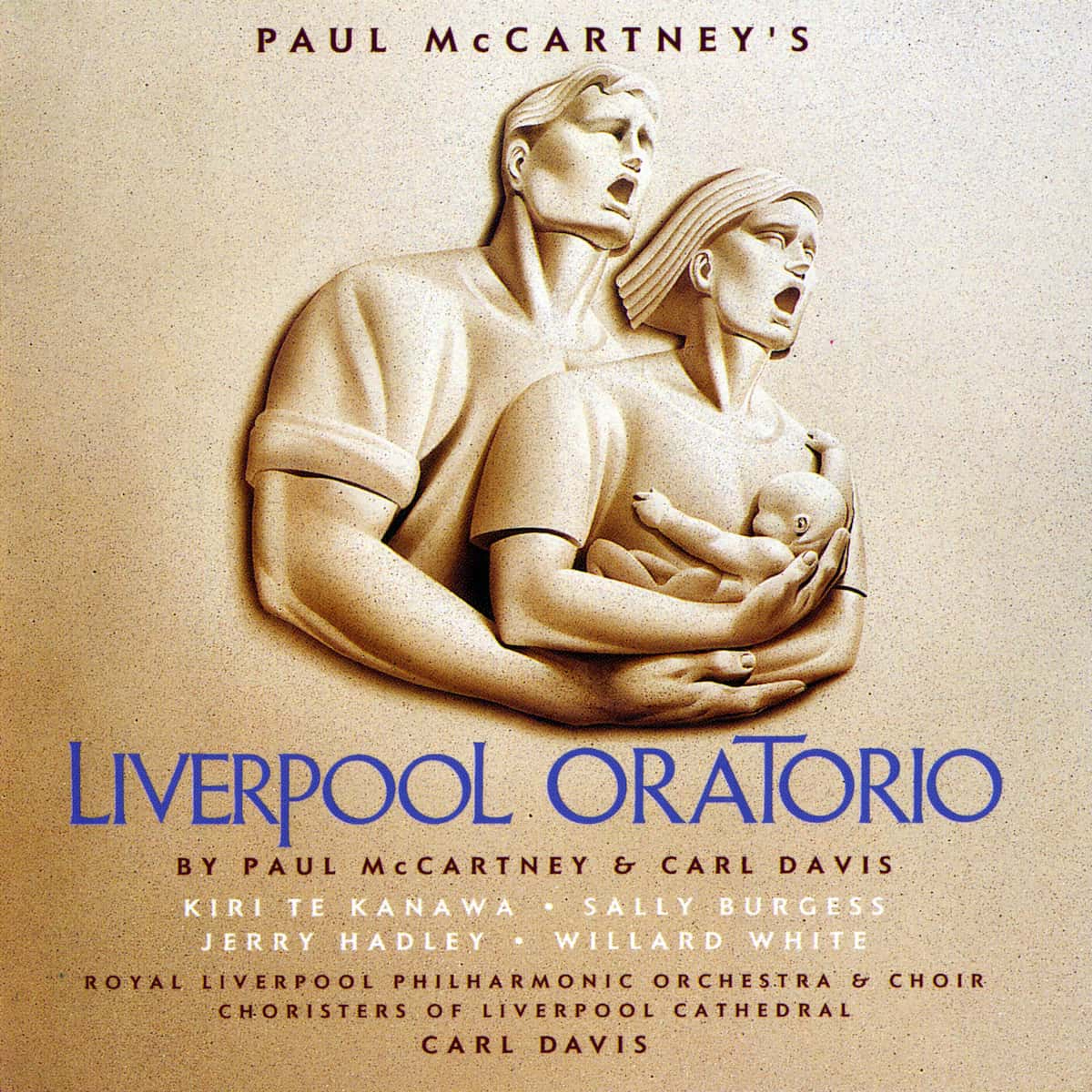 Album sleeve for Liverpool Oratorio