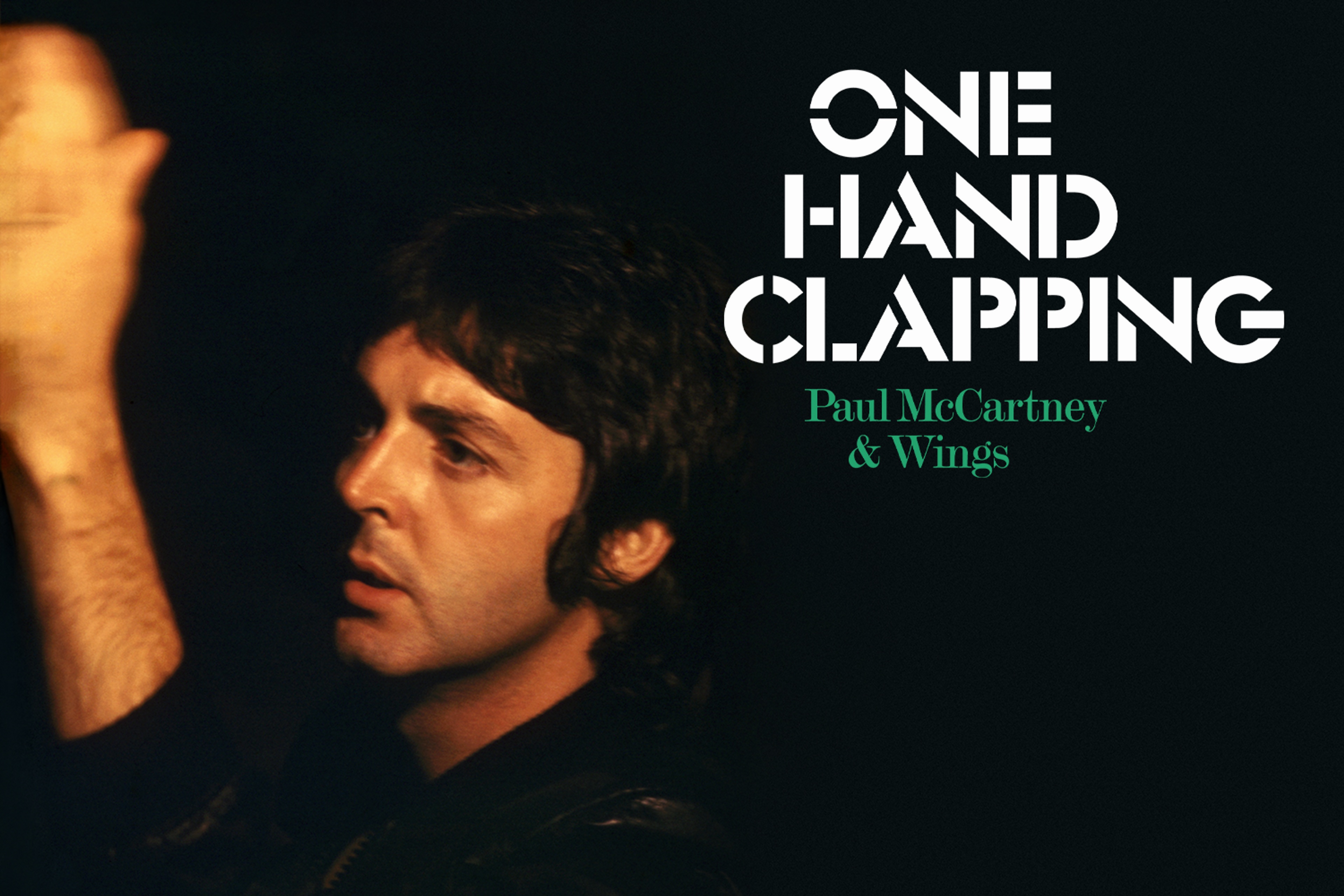 Photo of Paul used to promote 'Paul McCartney and Wings - One Hand Clapping' cinema release