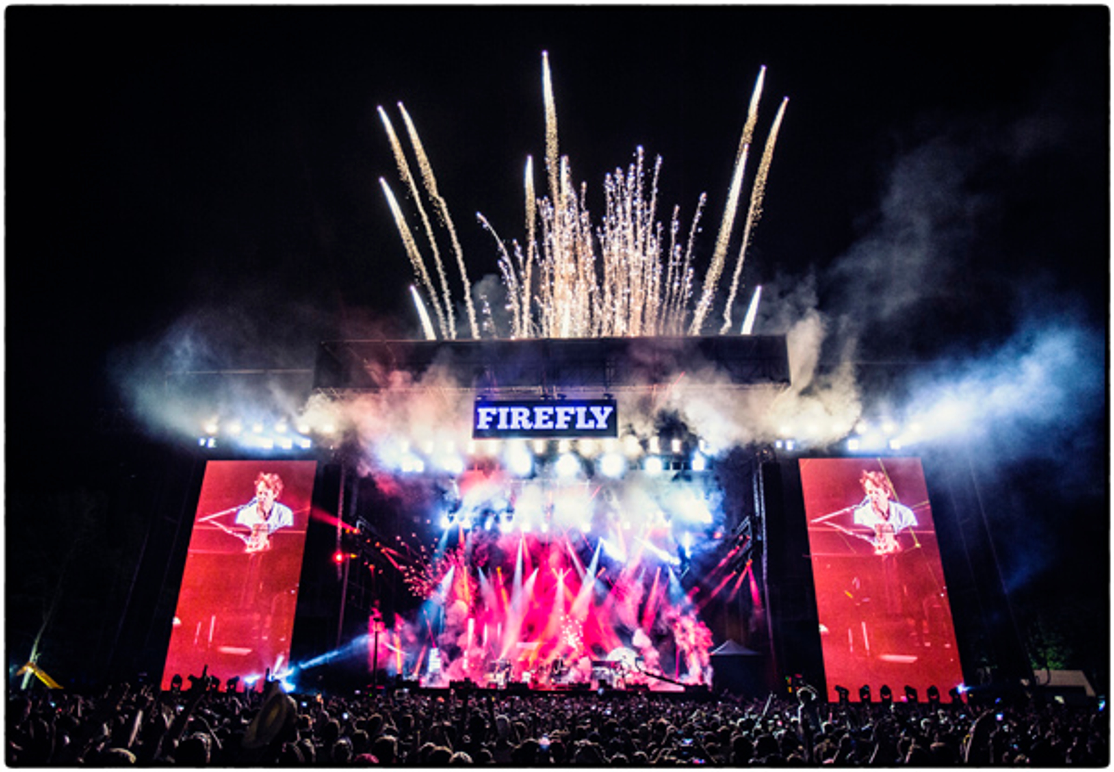 Paul gets #OutThere at the Firefly Music Festival