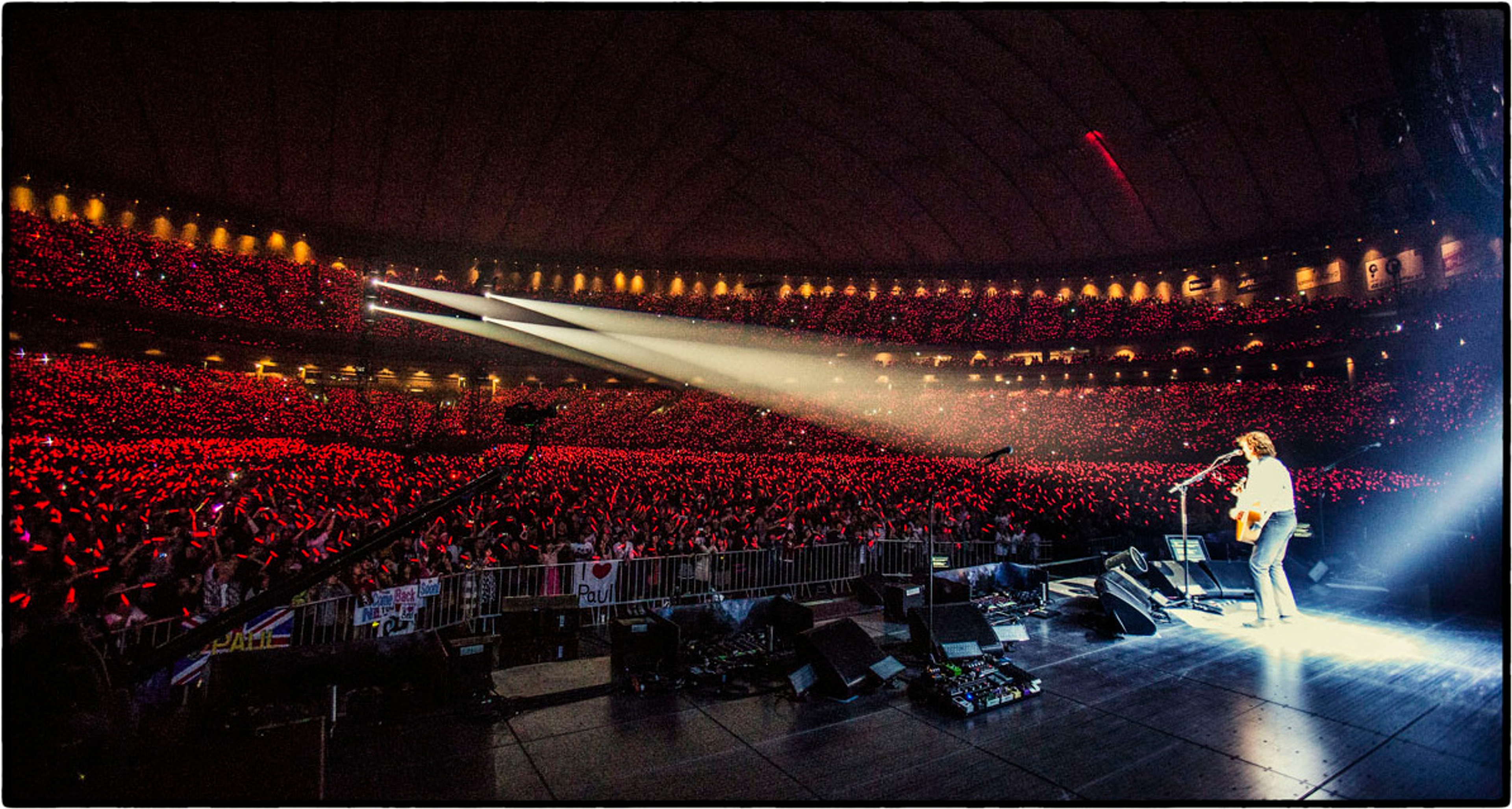 Paul on stage, Tokyo, 21st November 2013