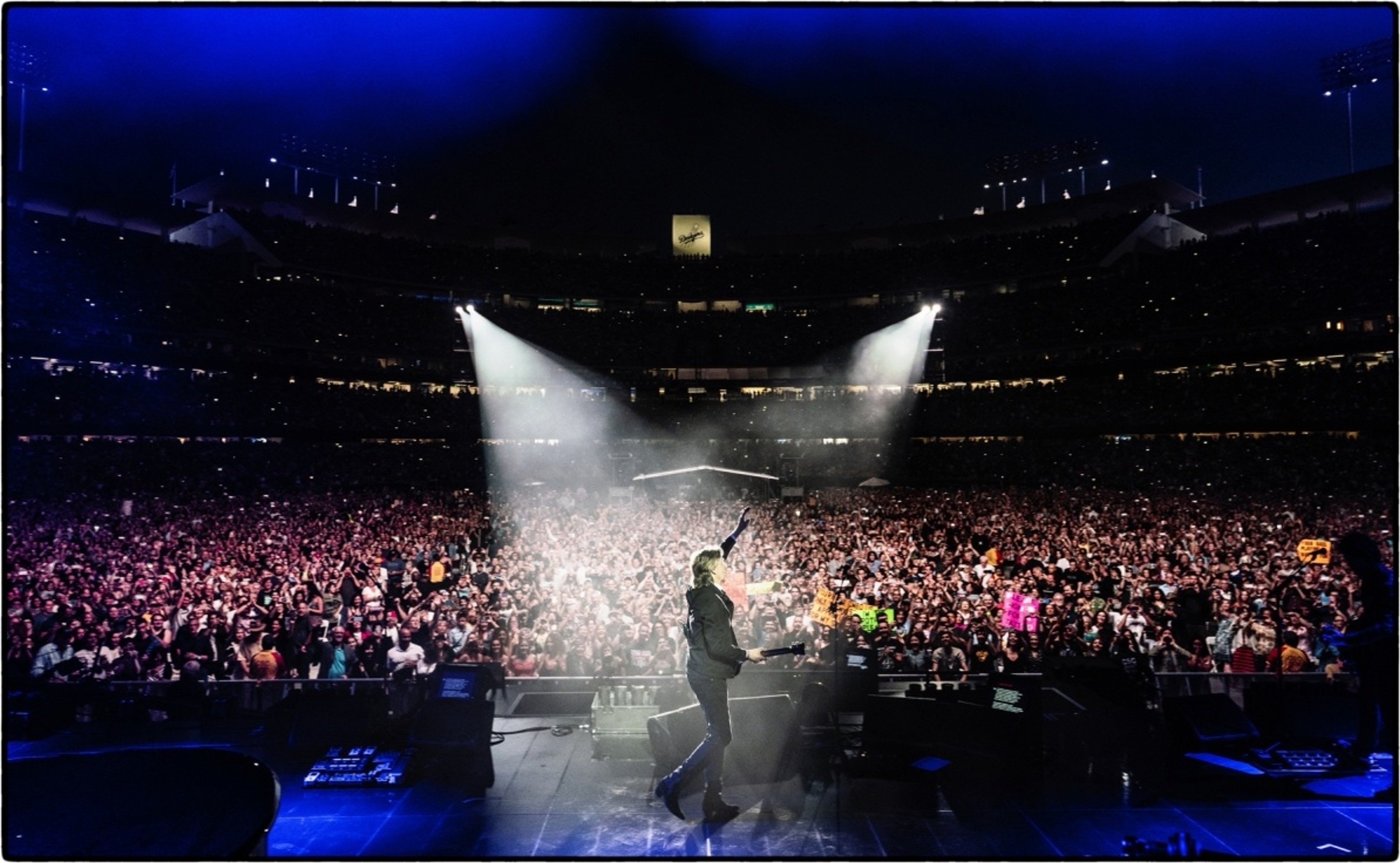 Paul ends his 2019 tour playing the iconic Dodger Stadium, Los Angeles.