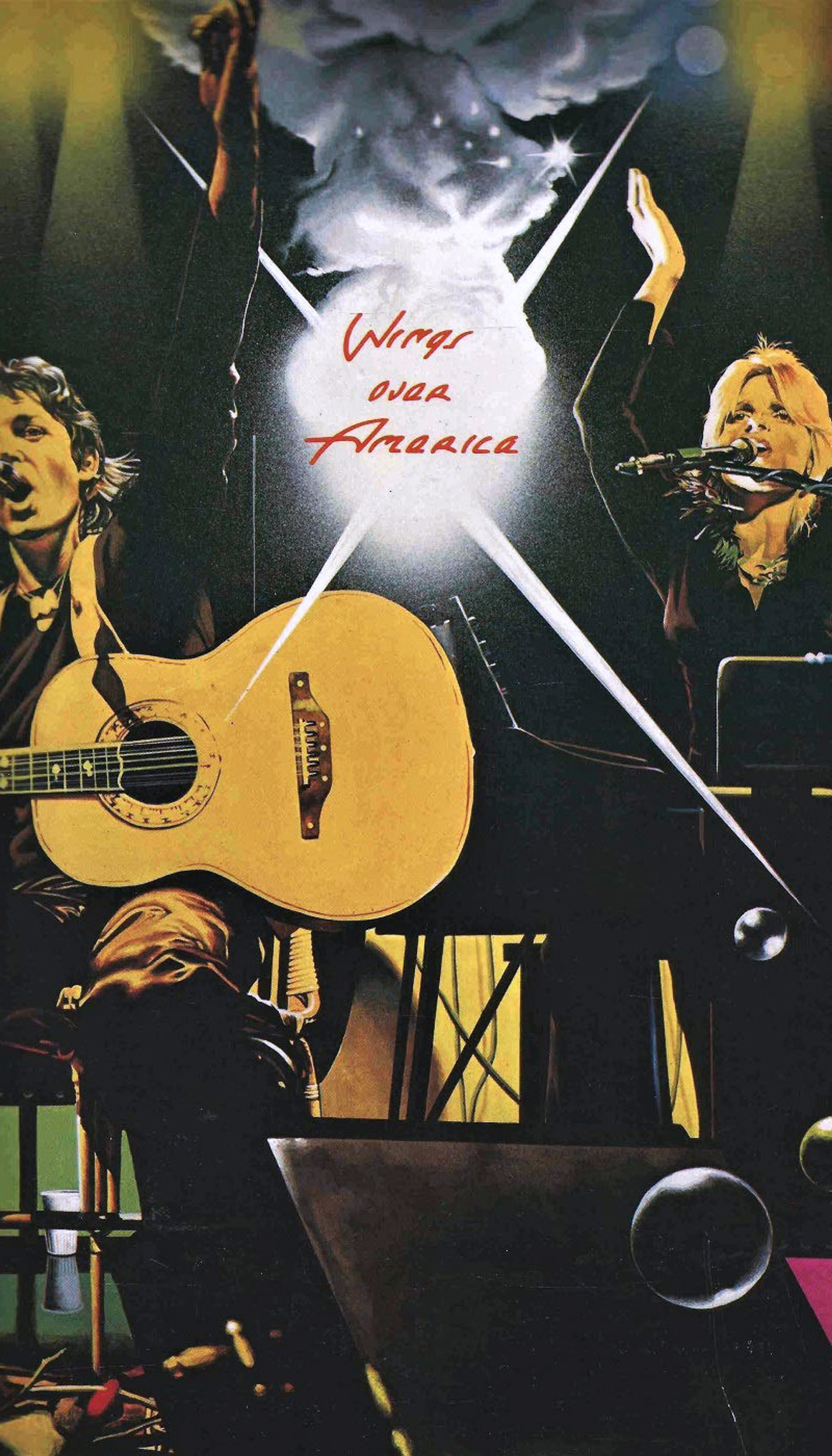 Book cover for Paul McCartney Wings Over America Album Songbook