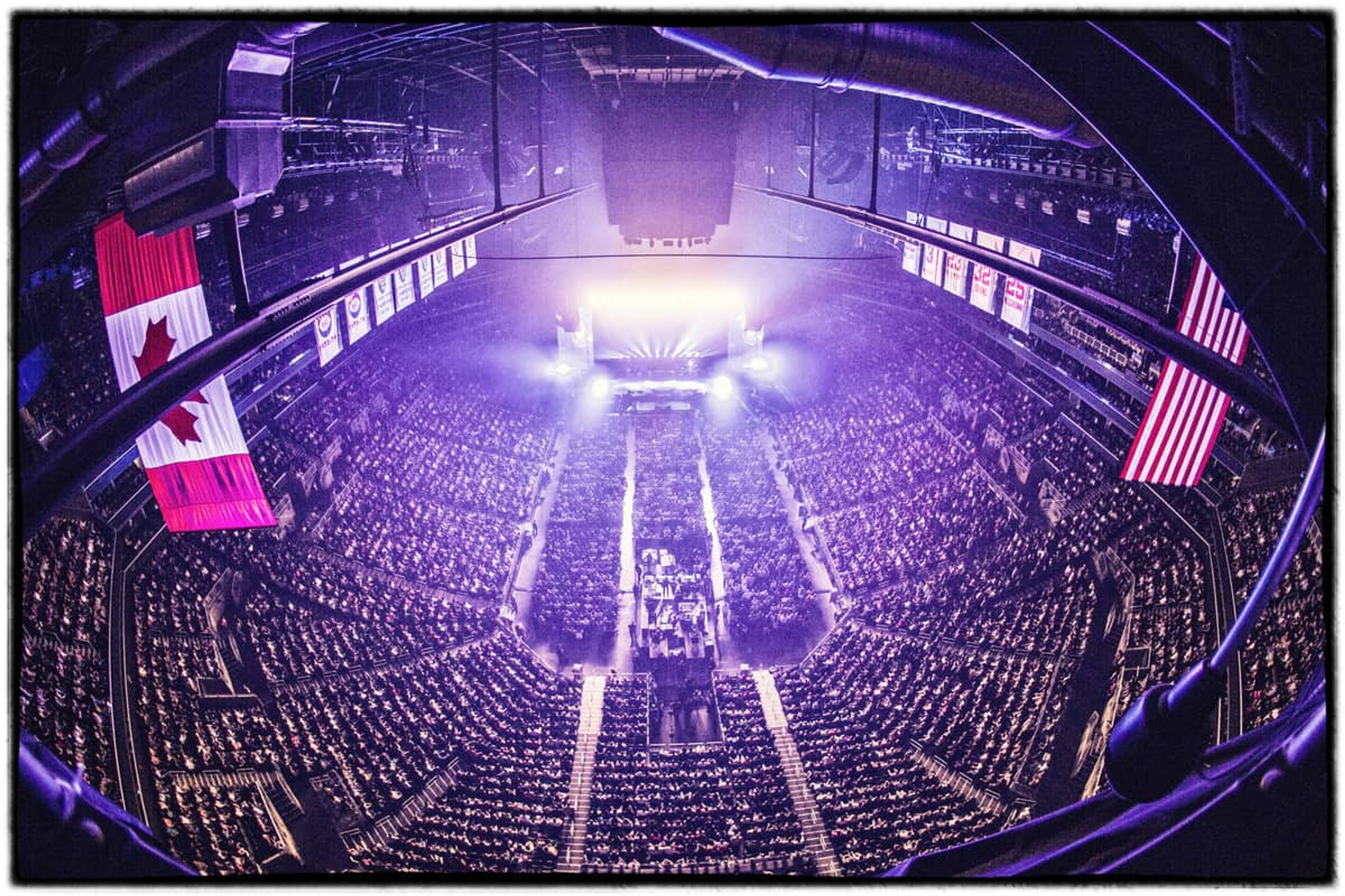 The venue from the rafters, Barclays Center, Brooklyn, 8th June 2013