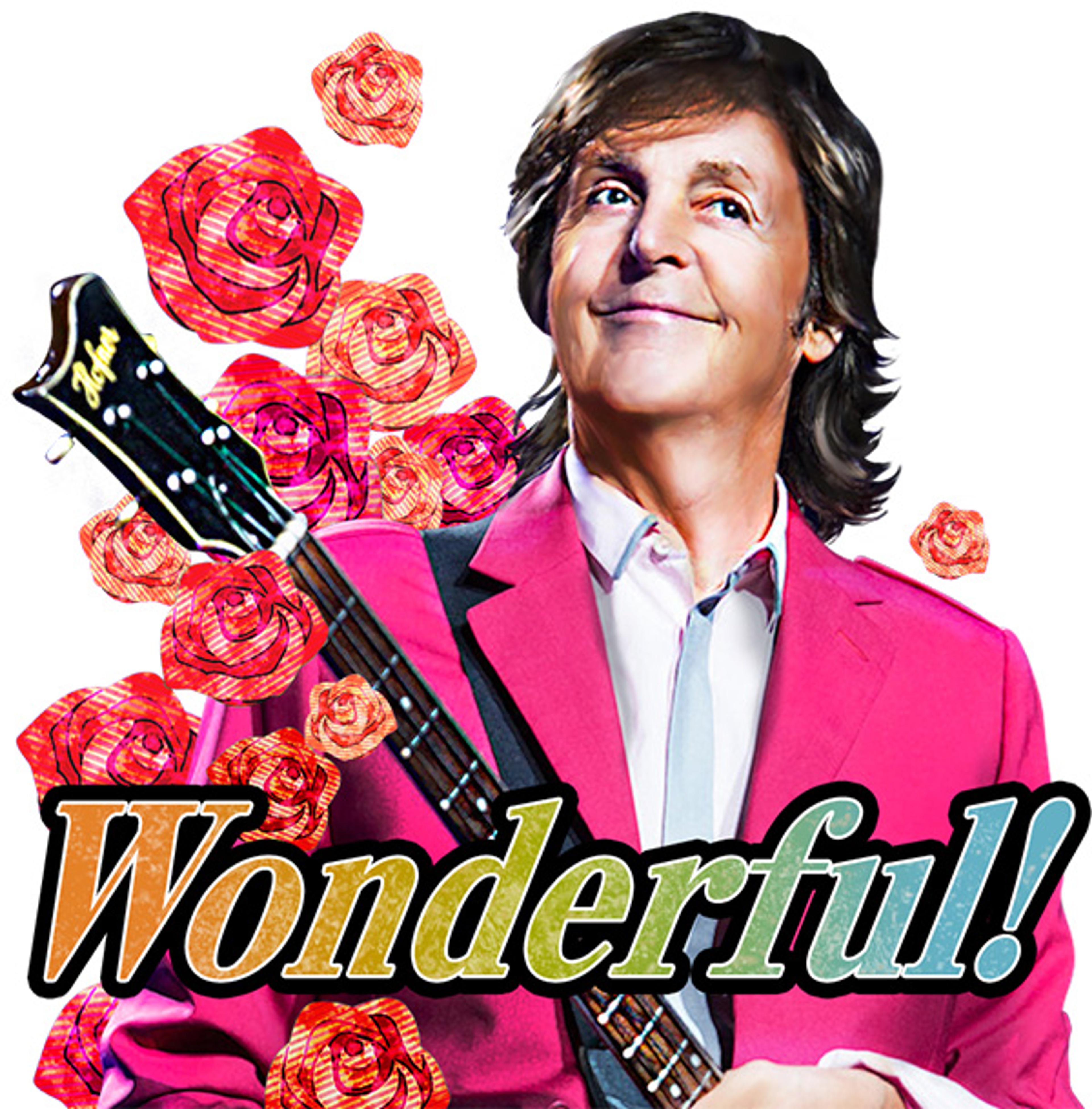Paul McCartney | News | Paul Voices New Sound Stickers On LINE!