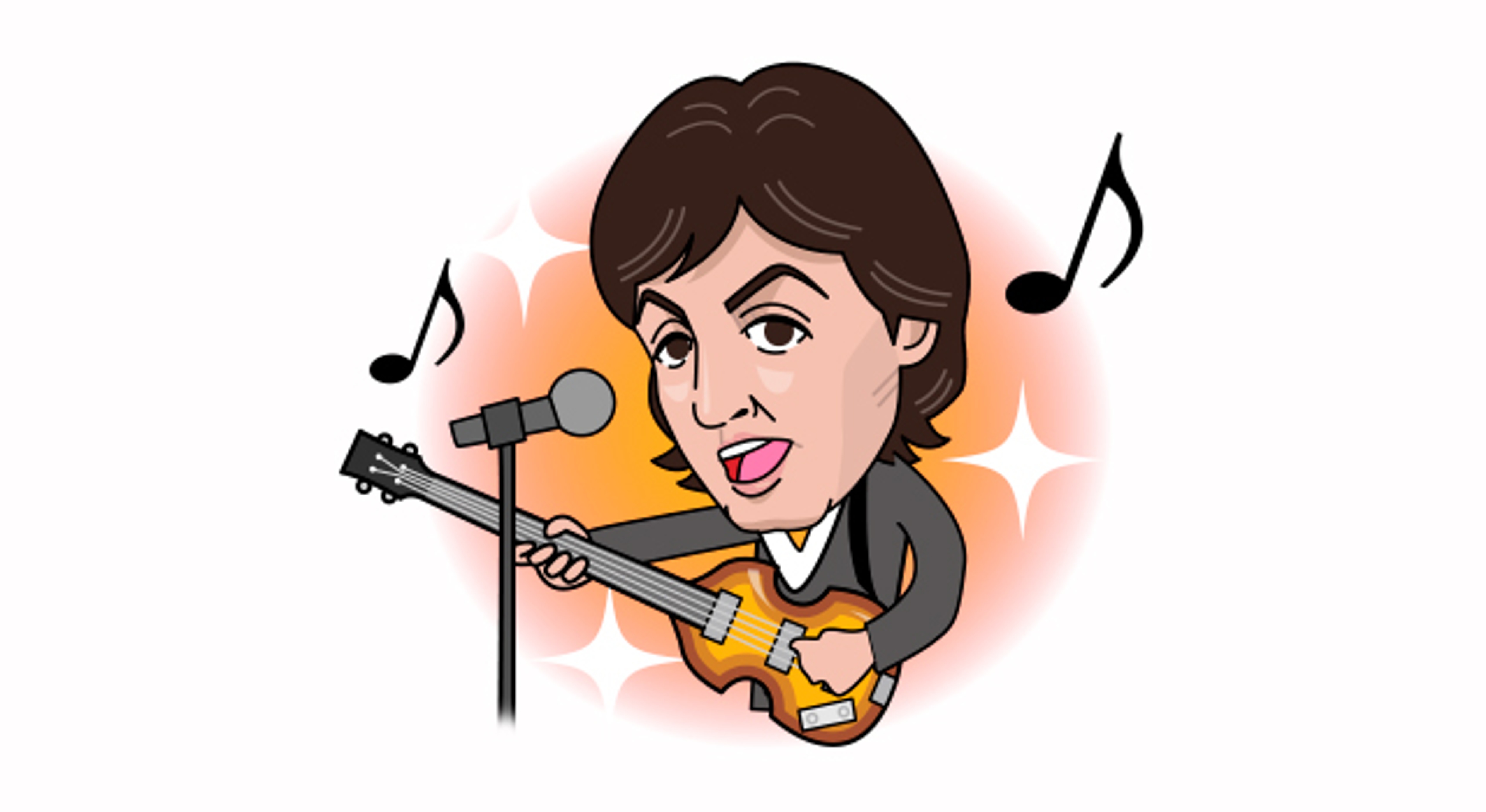 Paul McCartney | News | NEW Paul stickers available on LINE!