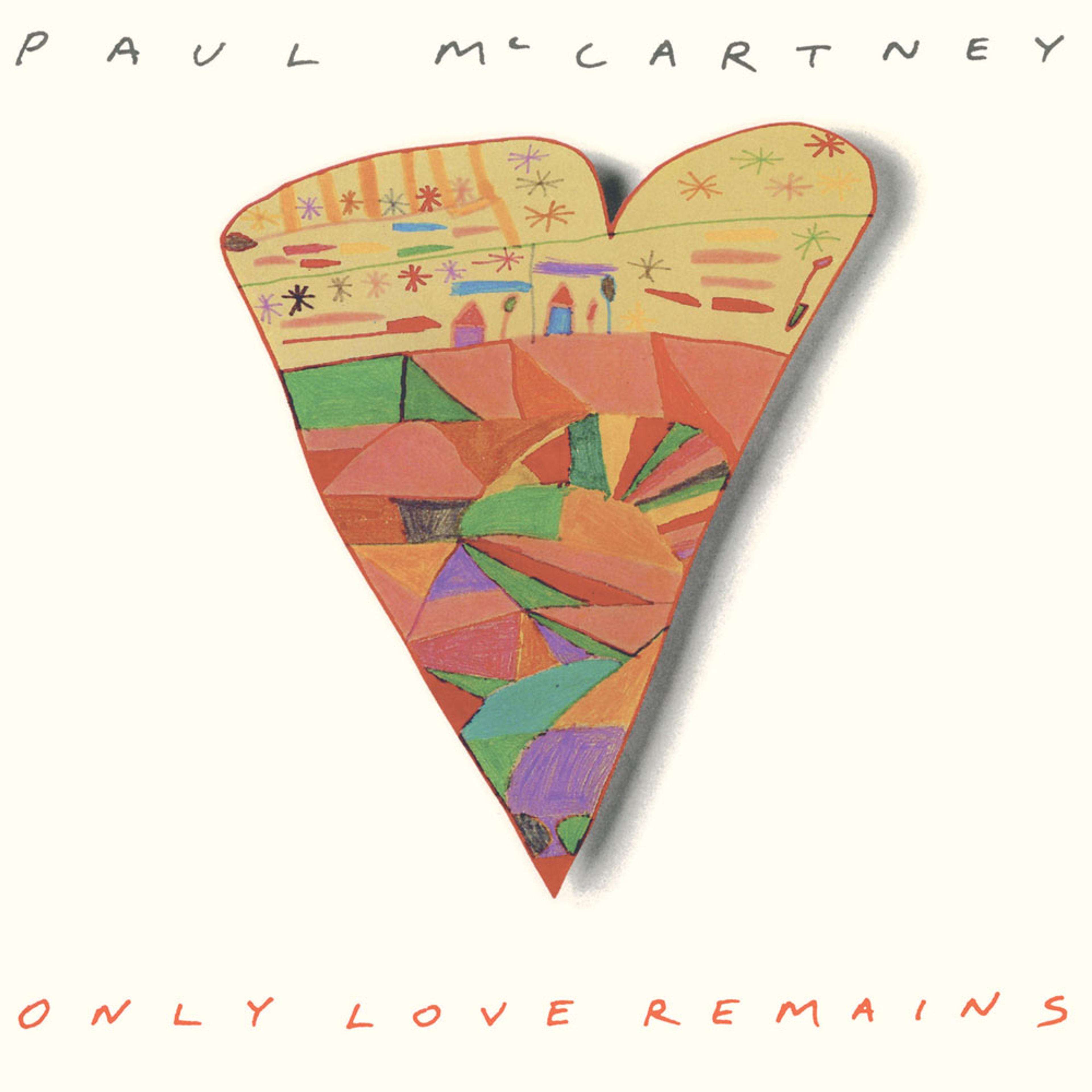 “Only Love Remains” Single artwork as featured in 'The 7" Singles Box'