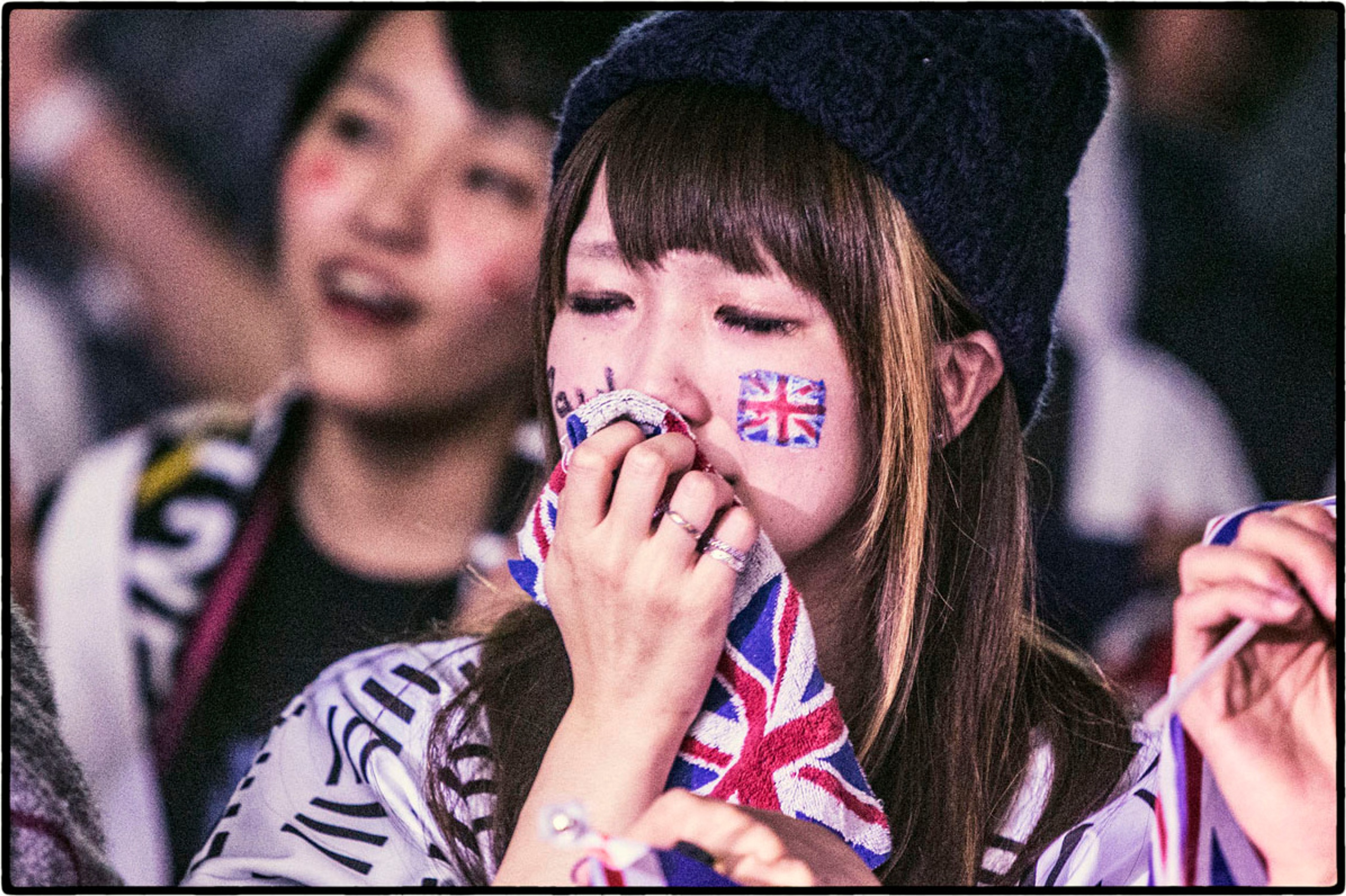 Fans at the Tokyo Dome, Tokyo, 21st November 2013