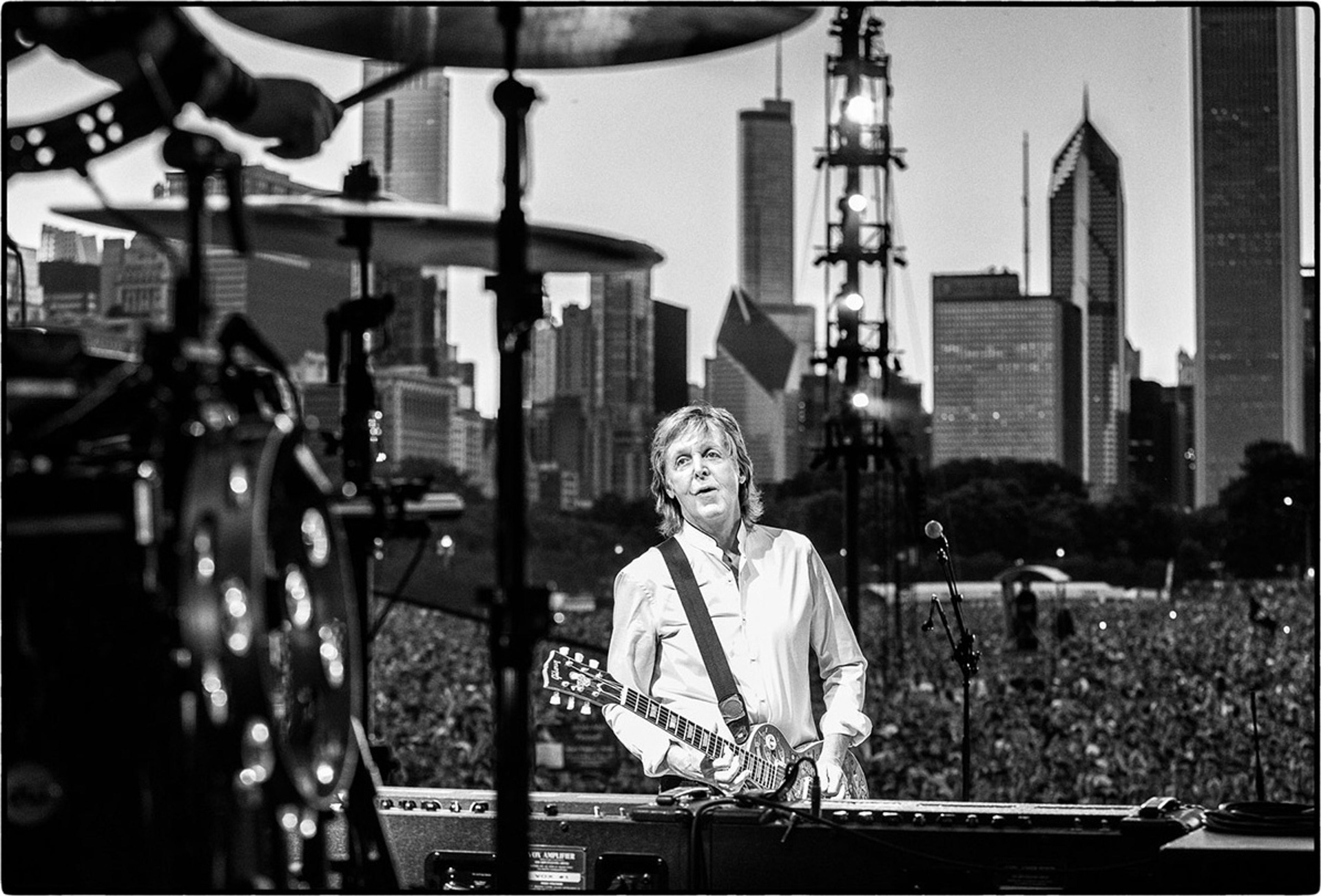 Paul performing at Lollapalooza Festival, Grant Park, Chicago - 31st July 2015