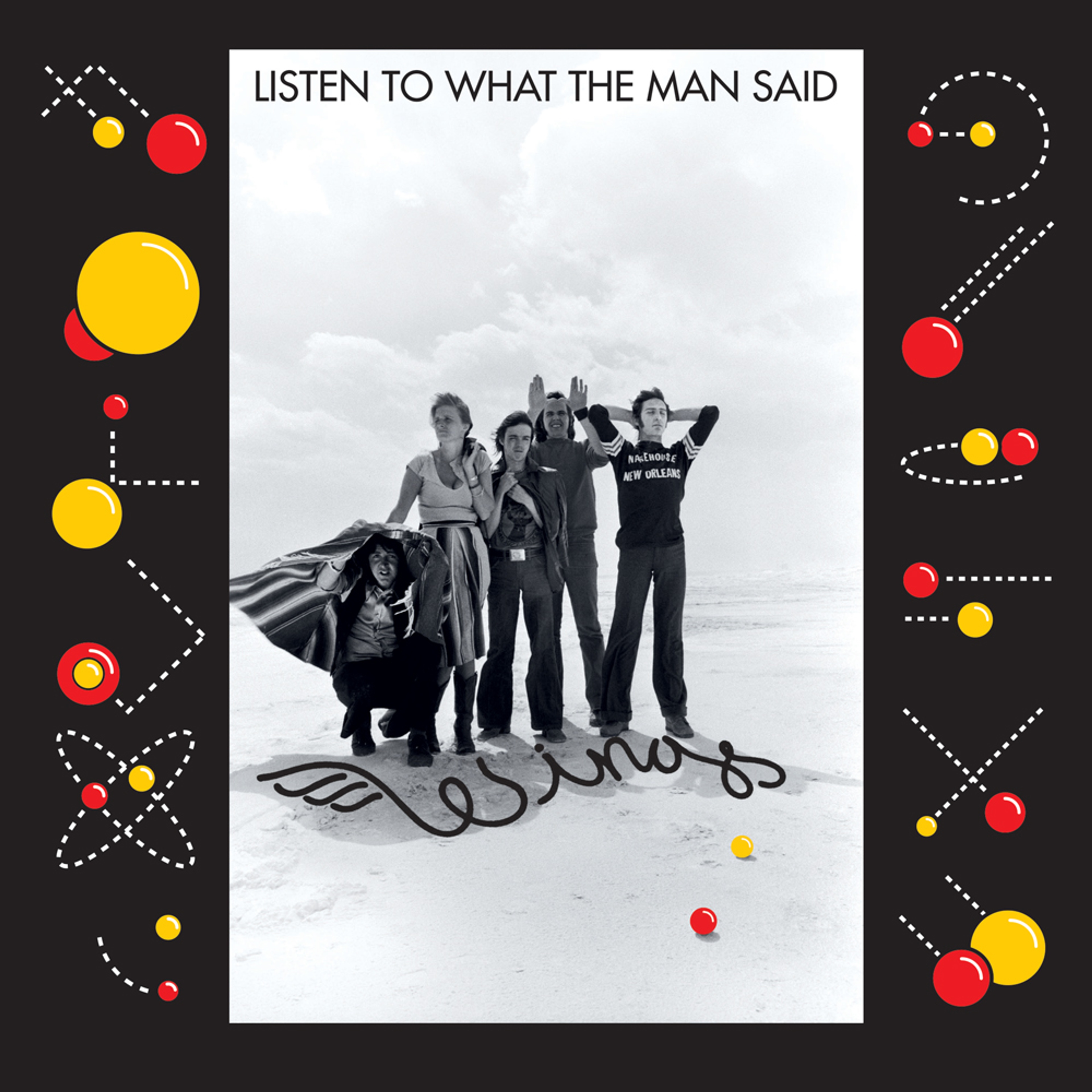 “Listen to What the Man Said” Single artwork as featured in 'The 7" Singles Box'