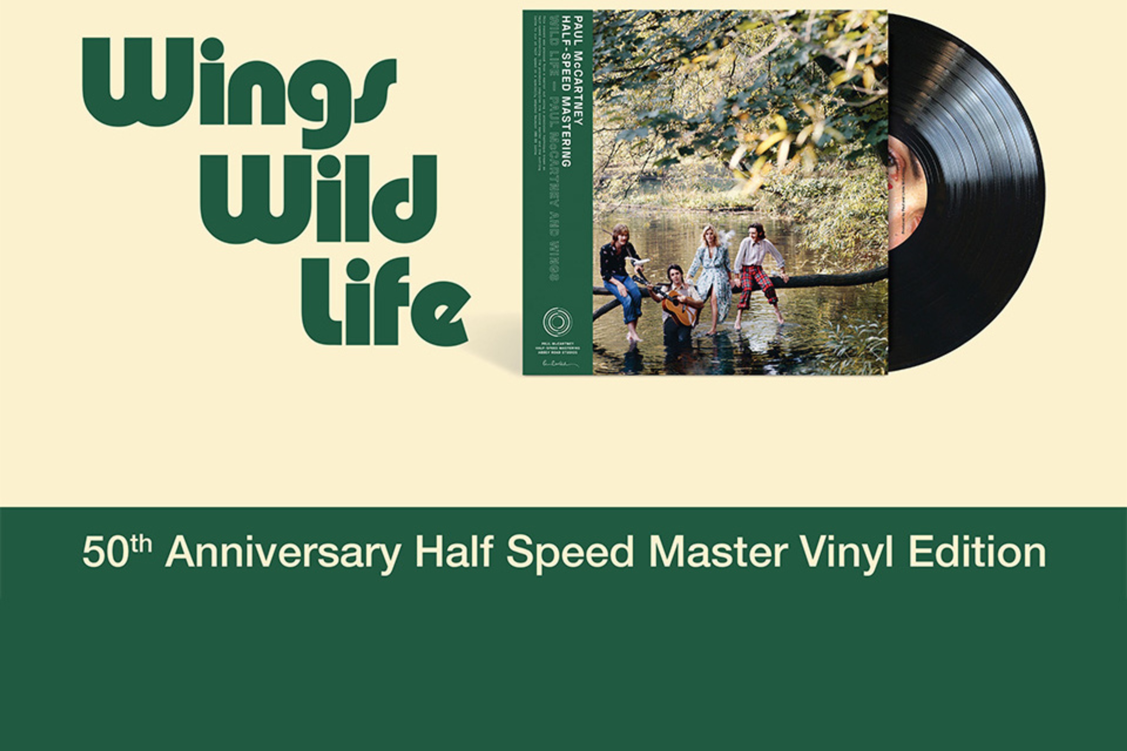 Photo of the 50th Anniversary Half-Speed Mastering release of 'Wild Life'