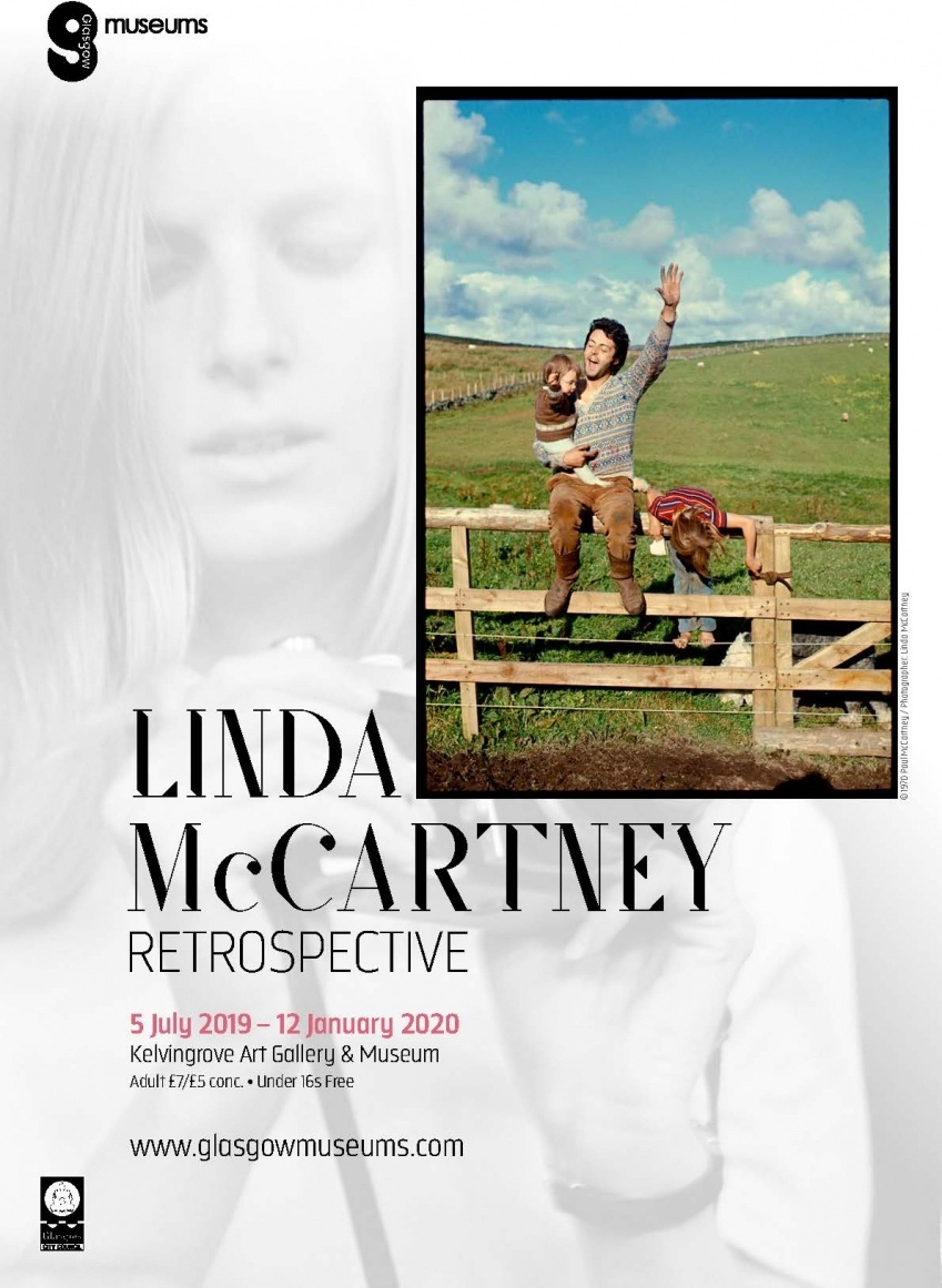 'The Linda McCartney Retrospective' opened in the UK for the first time at Kelvingrove Art Gallery and Museum in Glasgow.