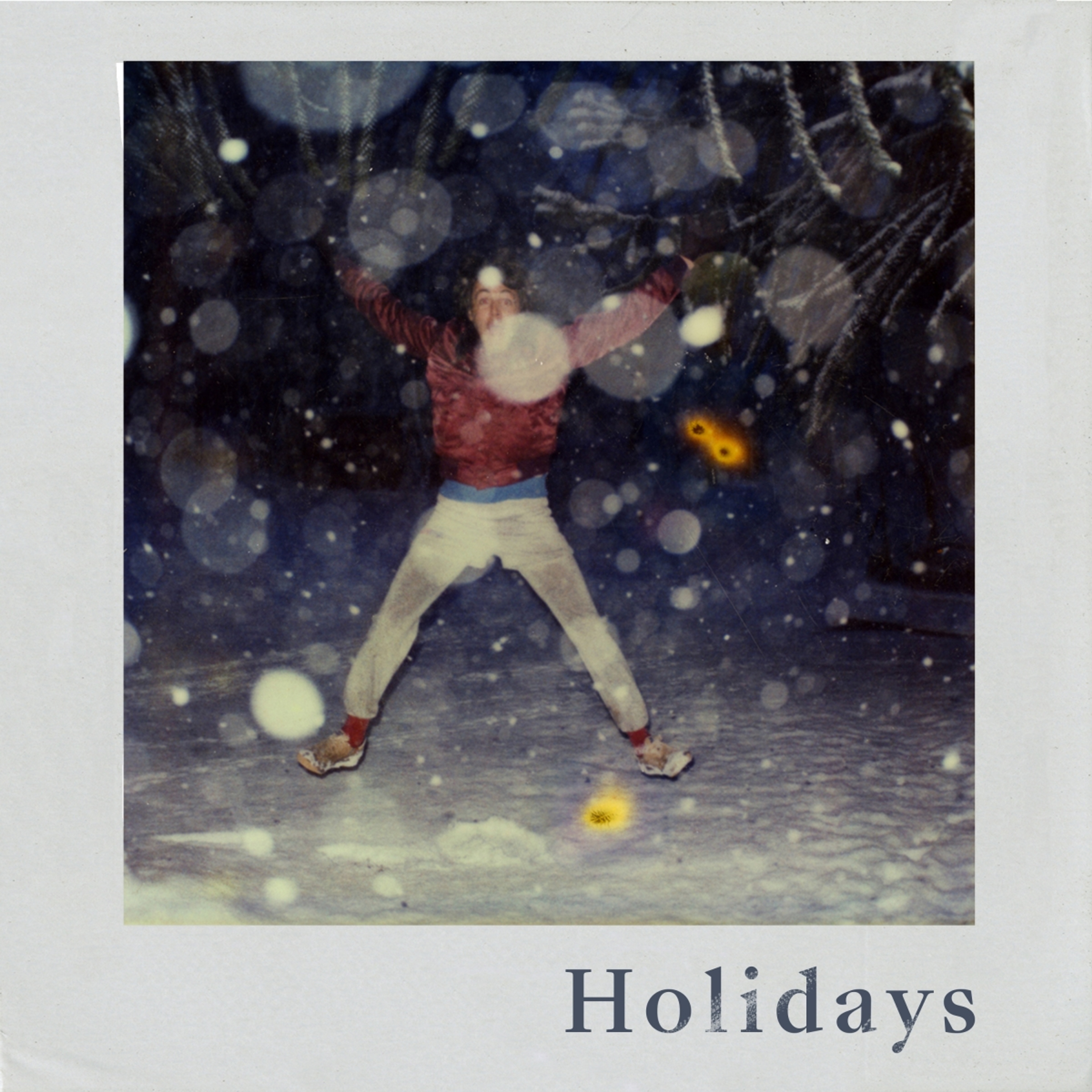 Album cover for 'Holidays' EP