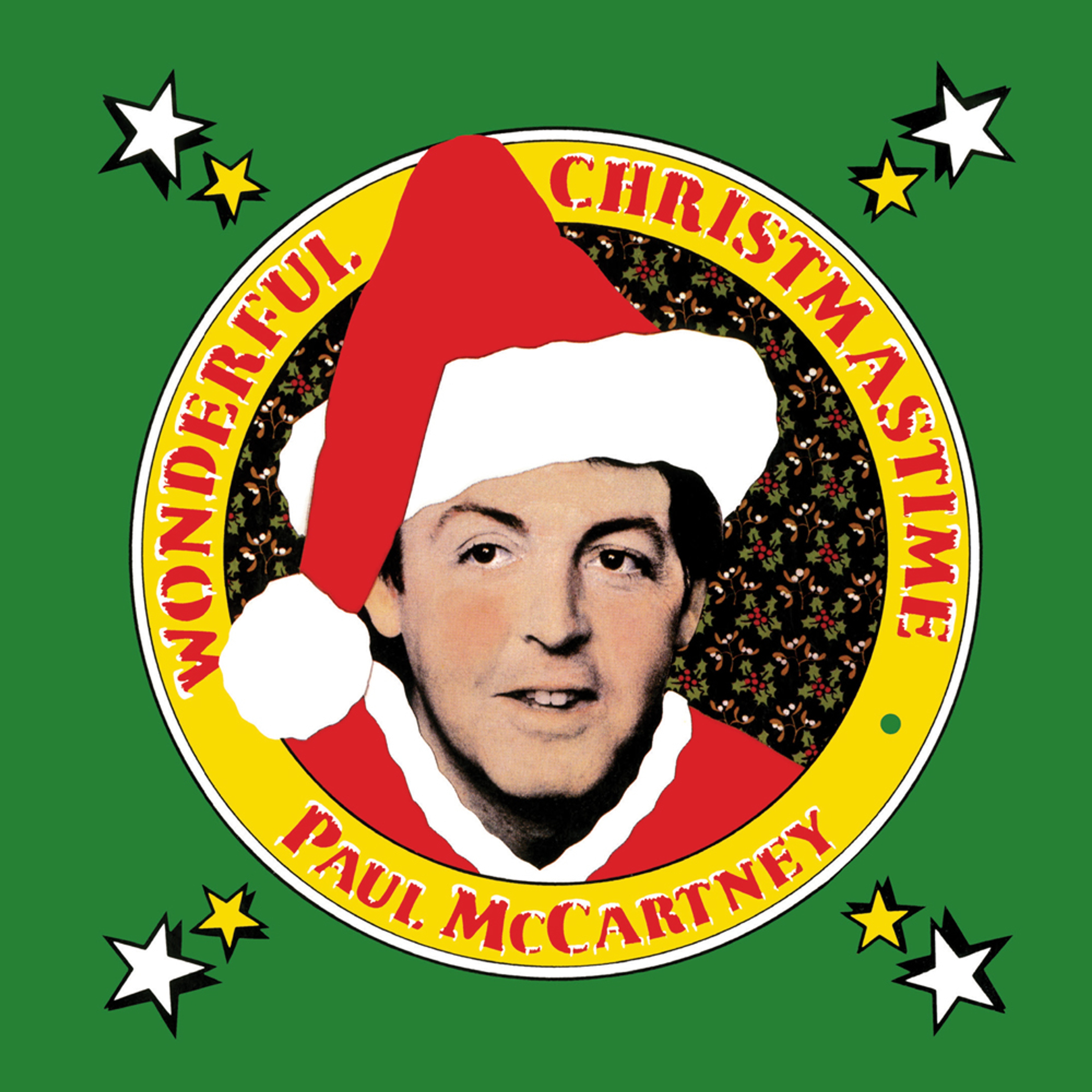“Wonderful Christmastime” single artwork as featured in 'The 7" Singles Box' 