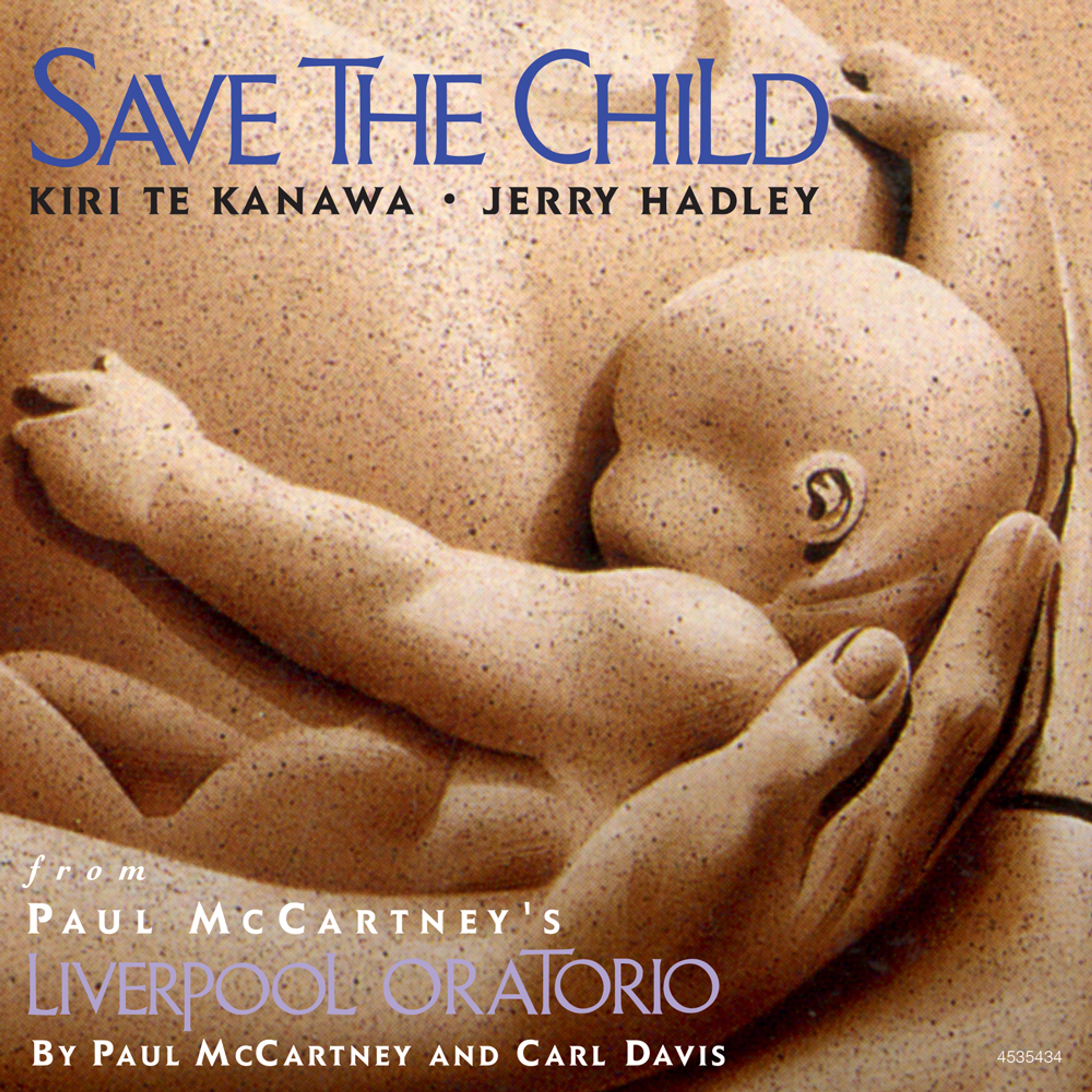 “Save The Child” Single artwork as featured in 'The 7" Singles Box'