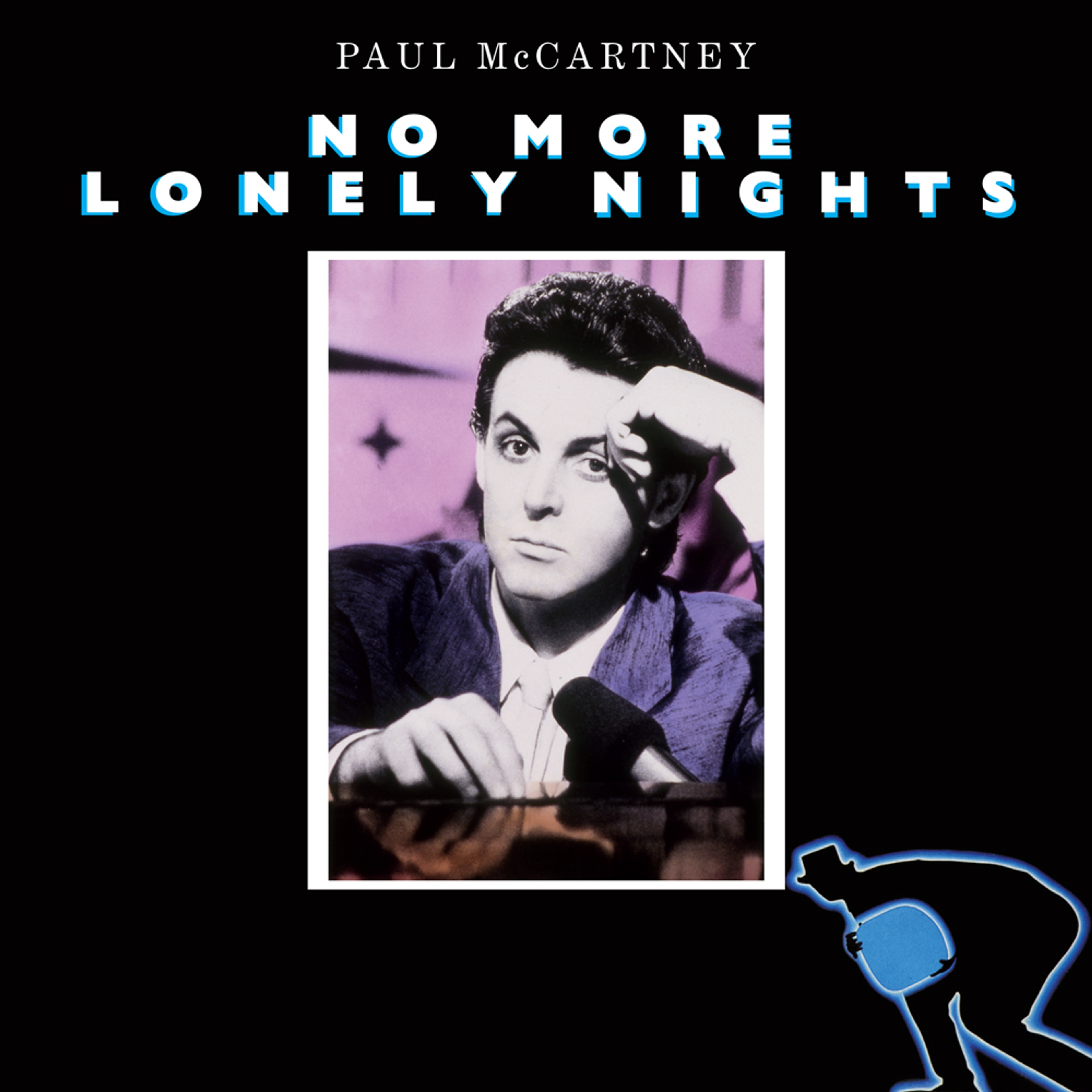 “No More Lonely Nights” Single artwork as featured in 'The 7" Singles Box'