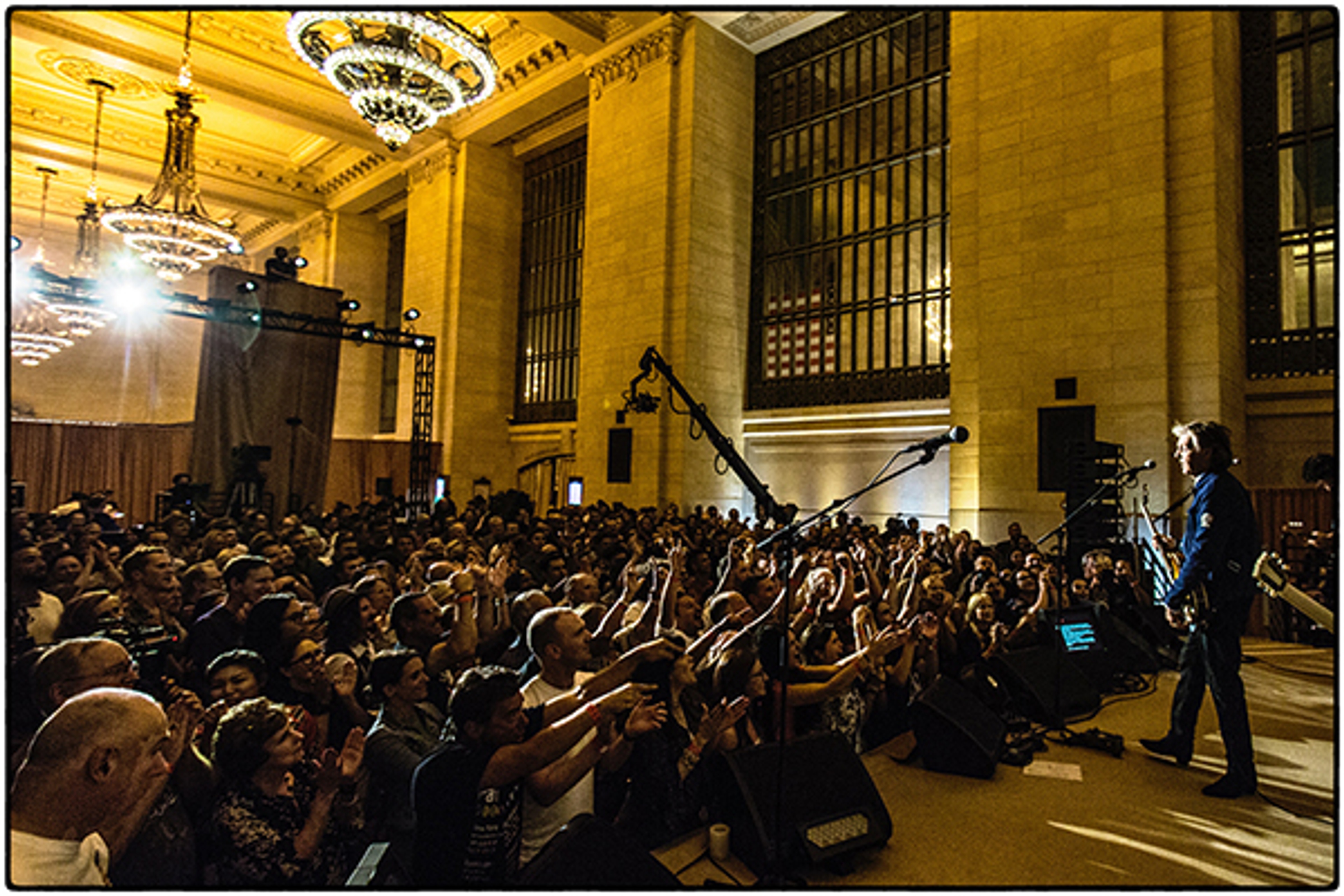 Watch: Paul live at Grand Central Station, New York