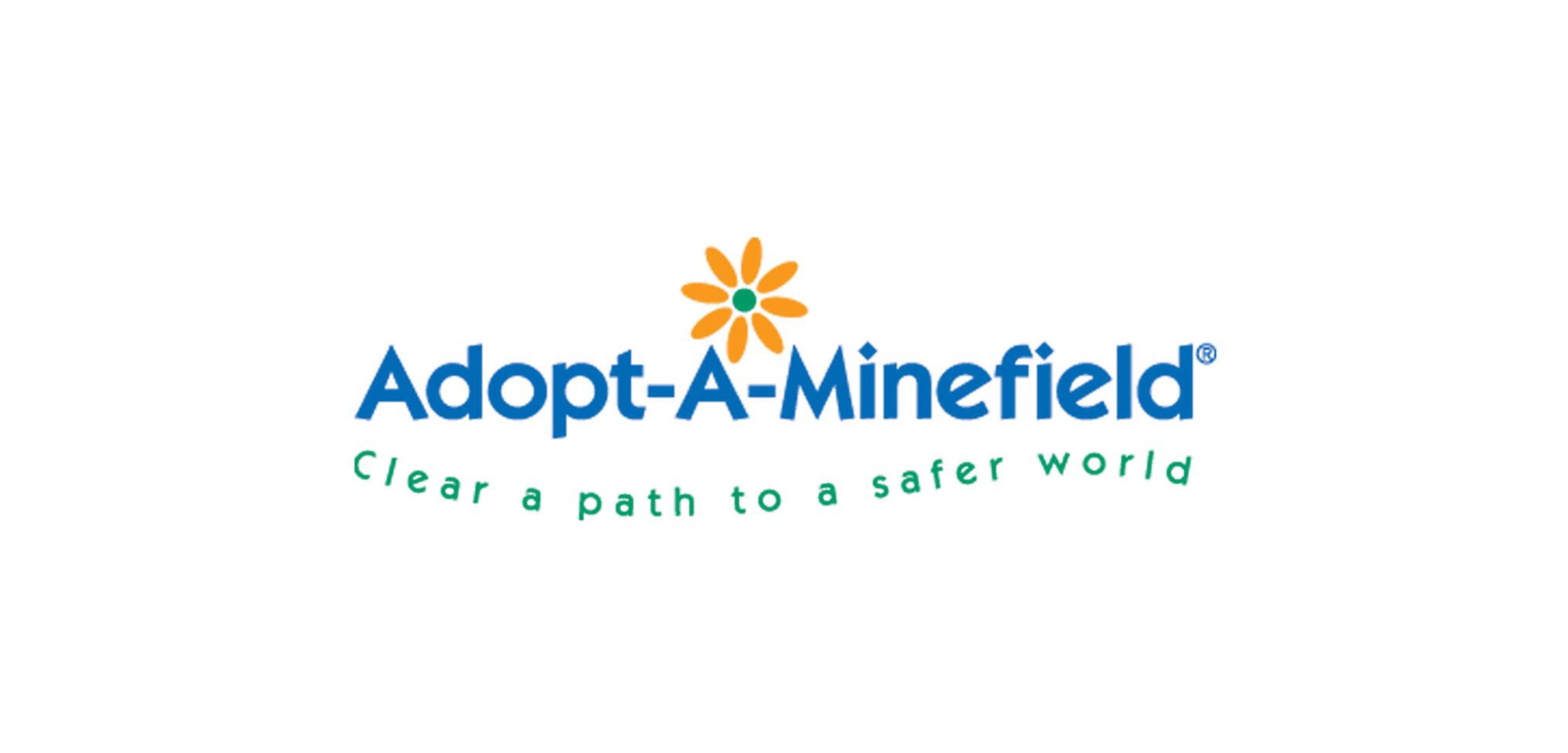 Graphic logo for Adopt A Minefield 