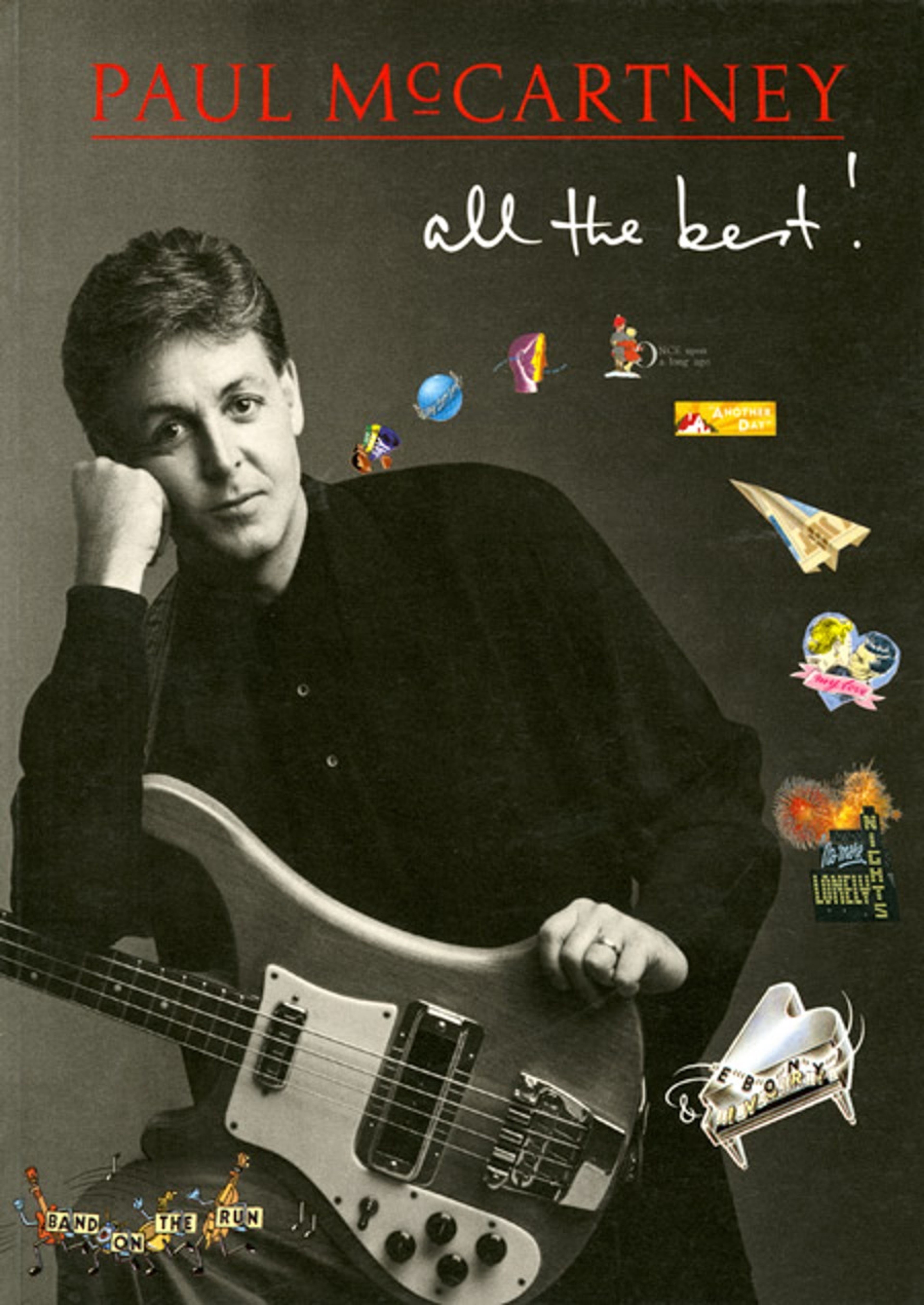 Book cover for Paul McCartney All The Best! Album Songbook